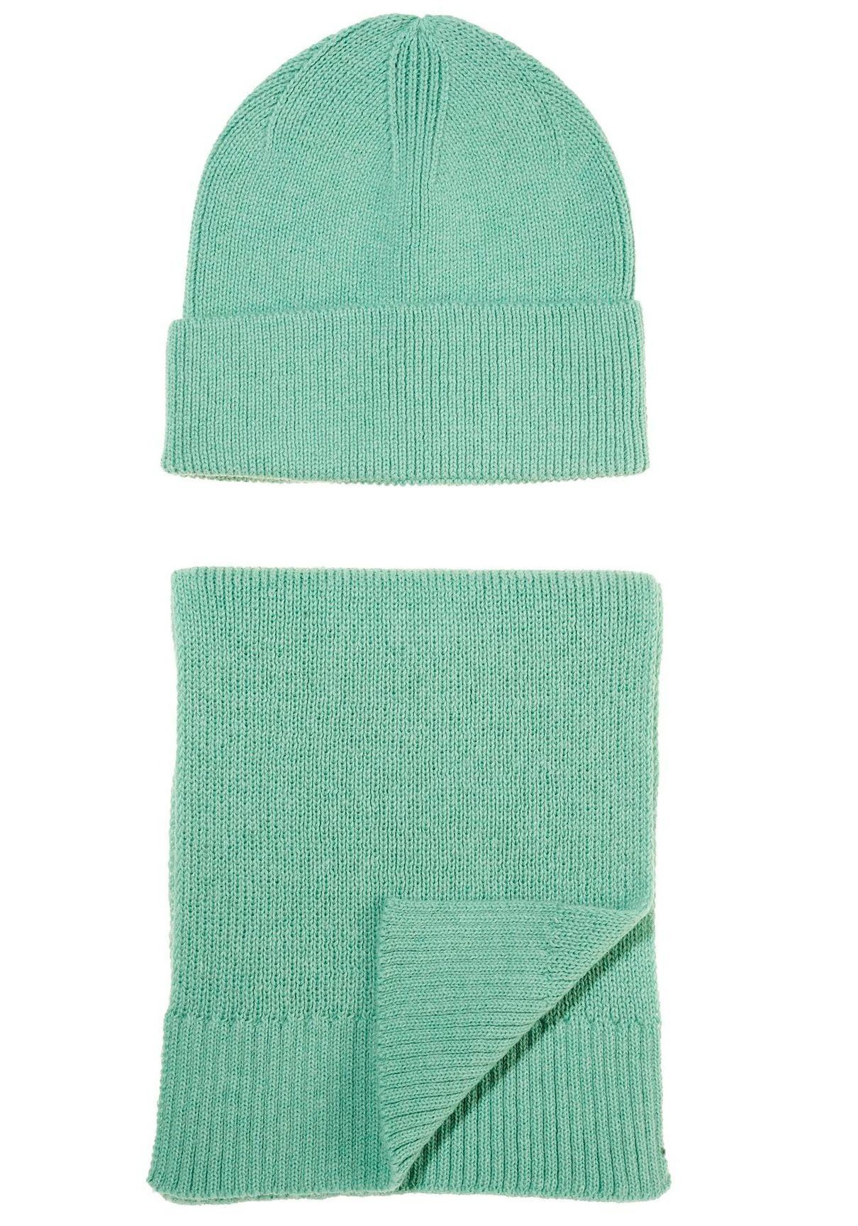 Cinque Strickschal, (Set, 2-St), Mütze & günstig online kaufen