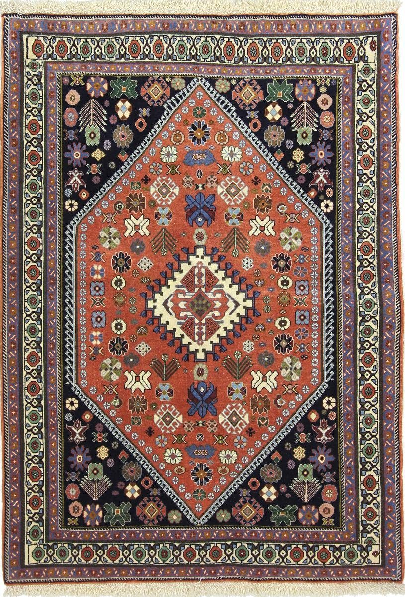 Orientteppich Ghashghai 109x157 Handgeknüpfter Orientteppich / Perserteppich, Nain Trading, rechteckig, Höhe: 12 mm