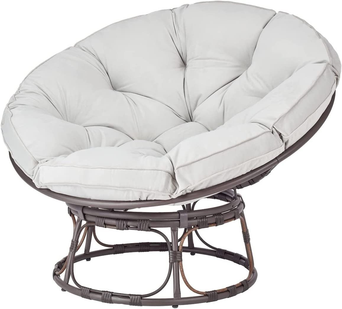 osoltus Relaxsessel osoltus UFO Moon Lounge Gartensessel Papason II mit Kissen