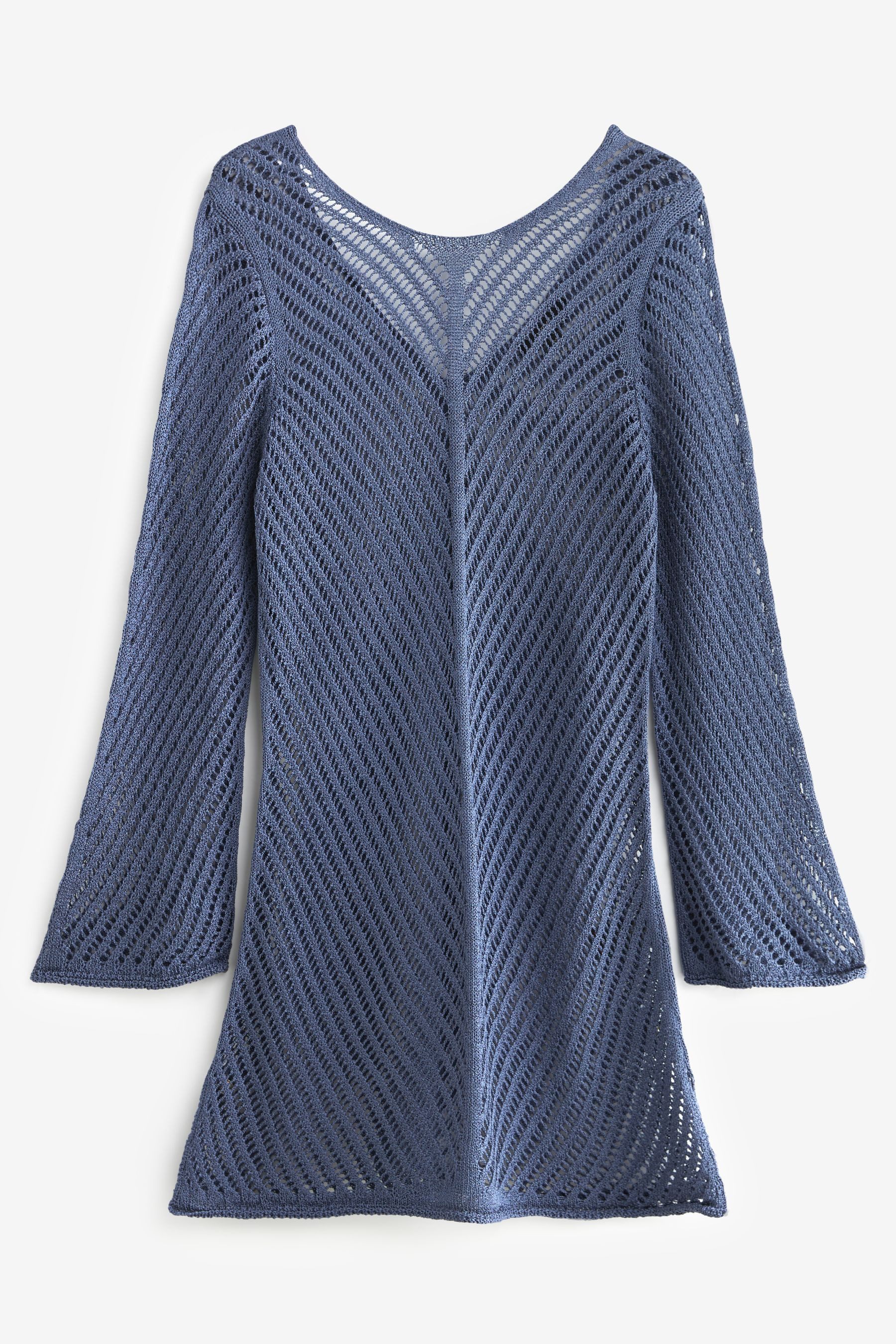 Next Strandshirt Strickponcho mit Häkelbesatz – günstig online kaufen