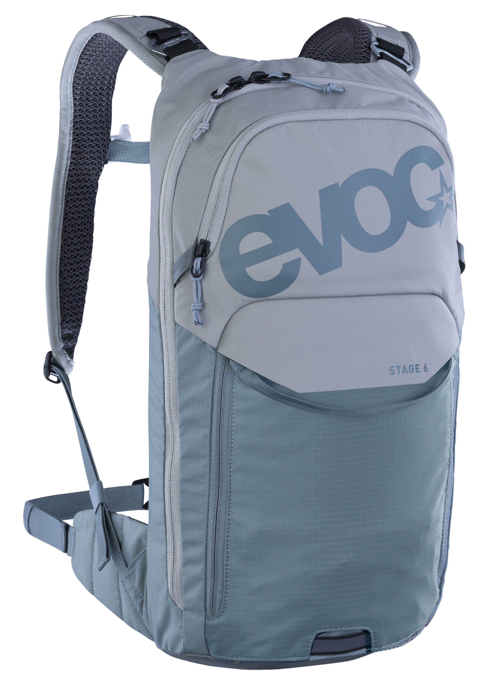 EVOC Cityrucksack STAGE 6 + HYDRATION BLADDER 2 (Kein Set, 1-tlg), mit Werkzeugfach