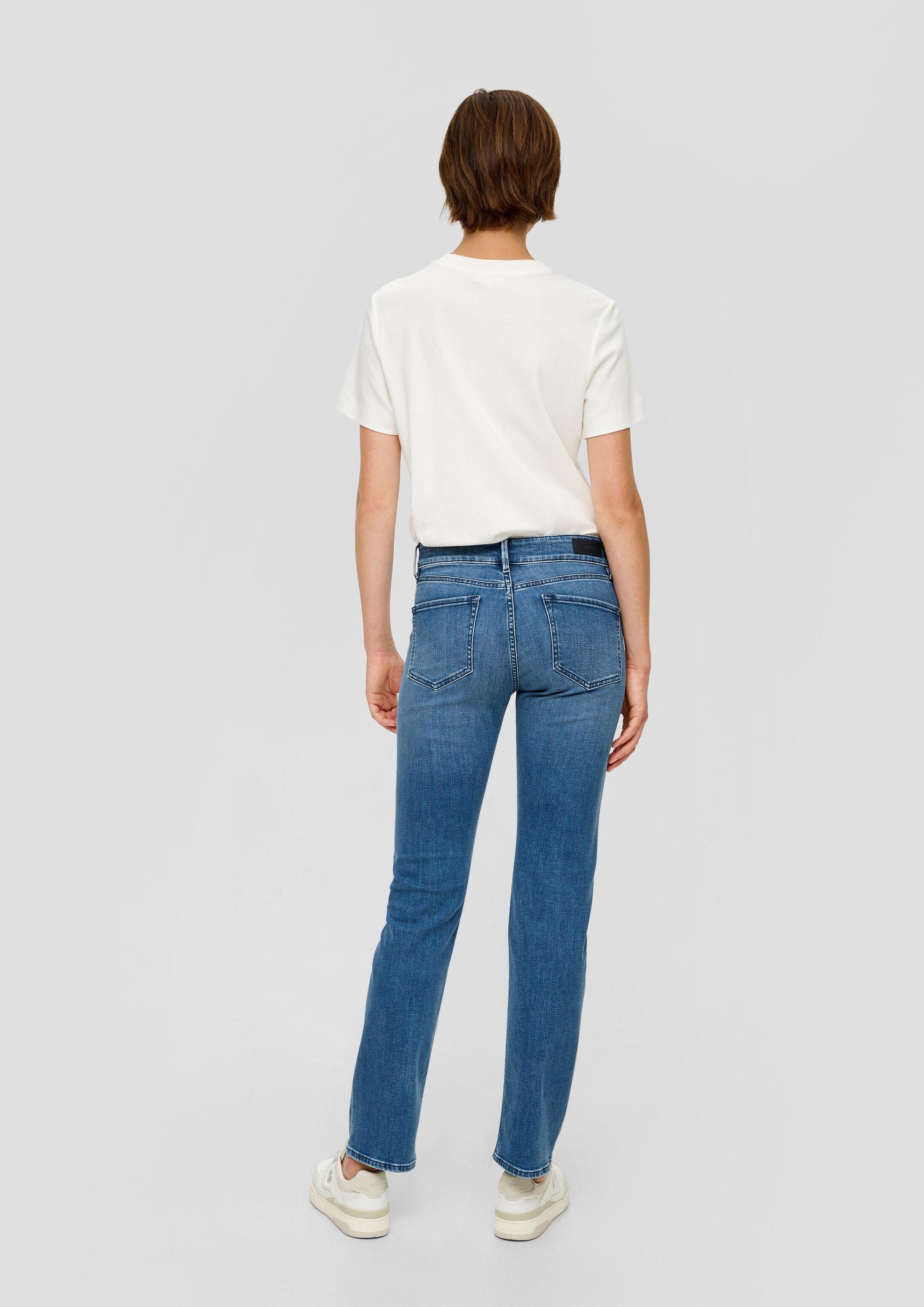 s.Oliver Regular-fit-Jeans Jeans-Hose KAROLIN Jeans Karolin / Regular Fit / Mid Rise / Straight Leg