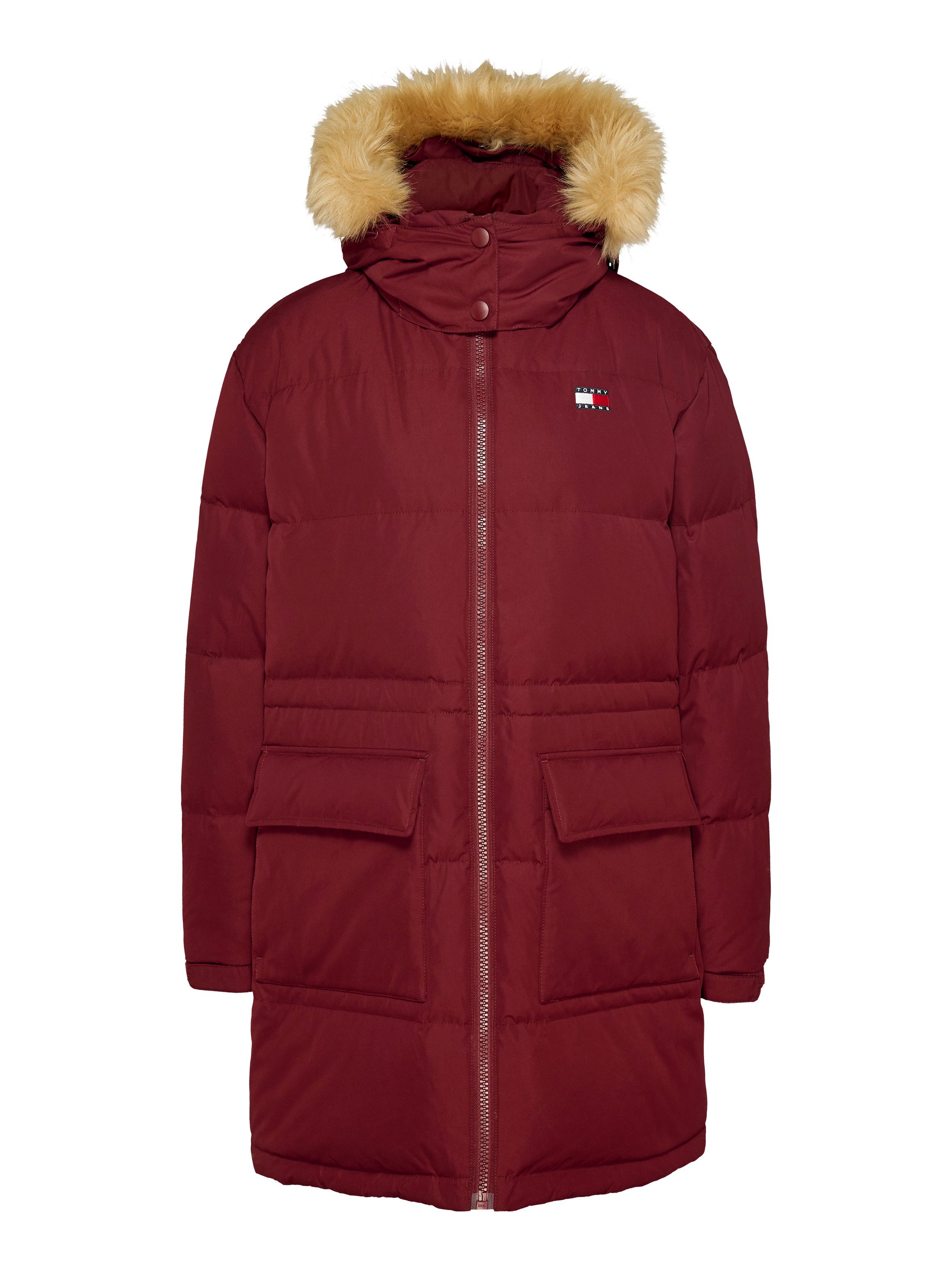 Steppjacke TJW MIDI ALASKA FAUX FUR