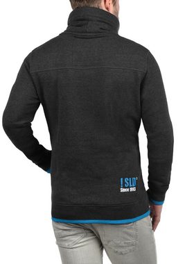 !Solid Stehkragenpullover SDBenjamin Tube Sweatpullover mit weicher Fleece Innenseite