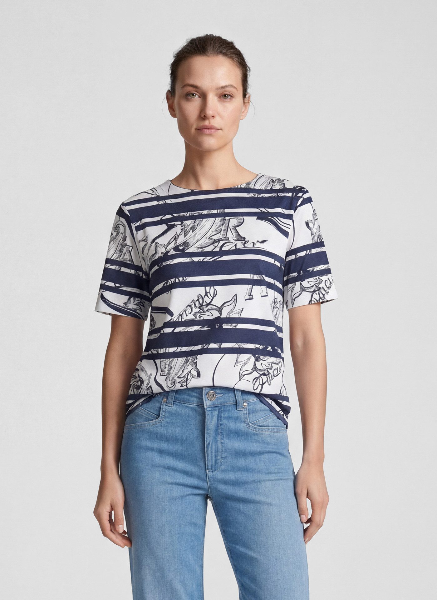 Rabe Print-Shirt T-Shirt
