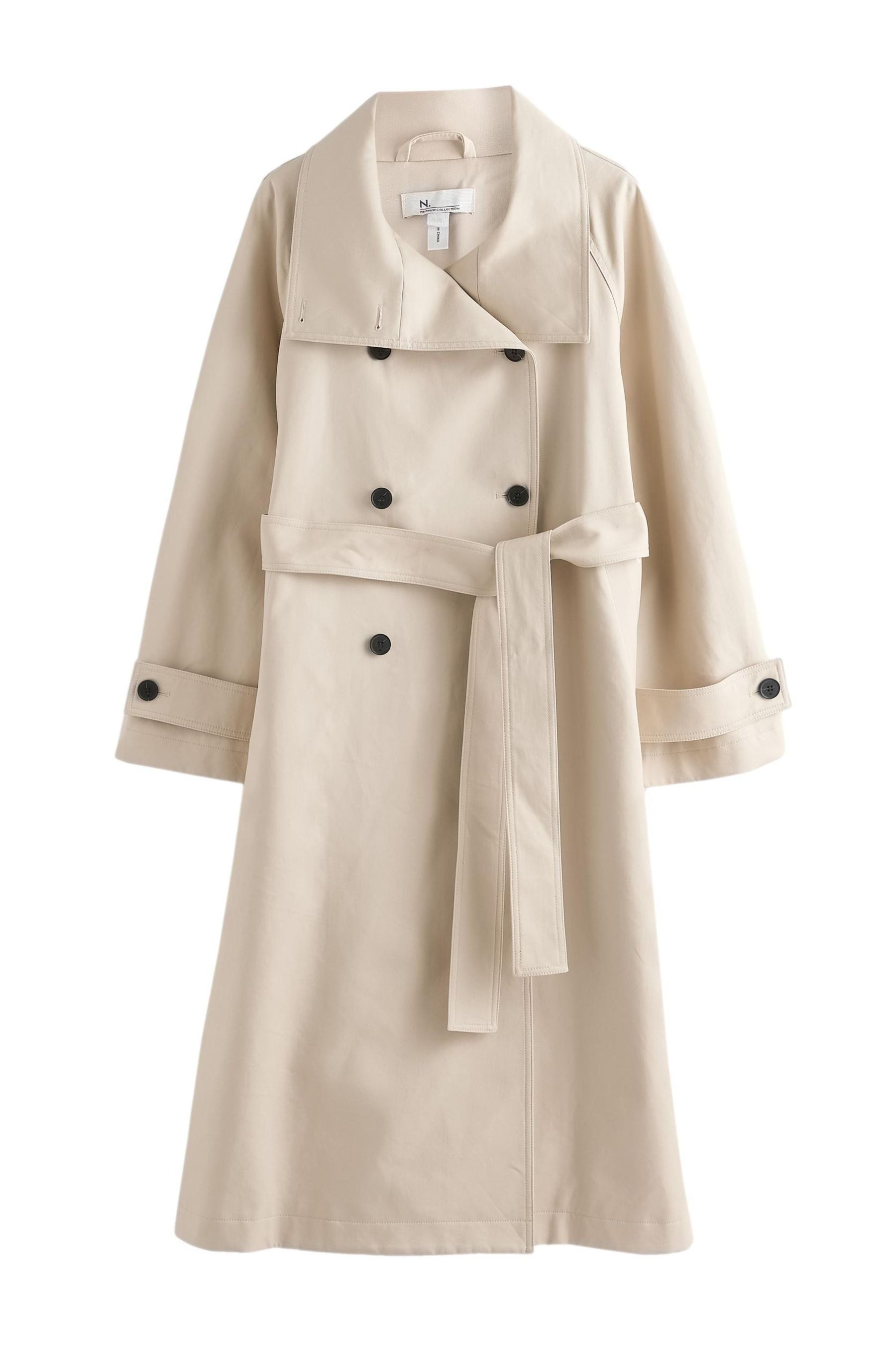 Next Trenchcoat N. Premium Trenchcoat – Kurzgröße (1-tlg)