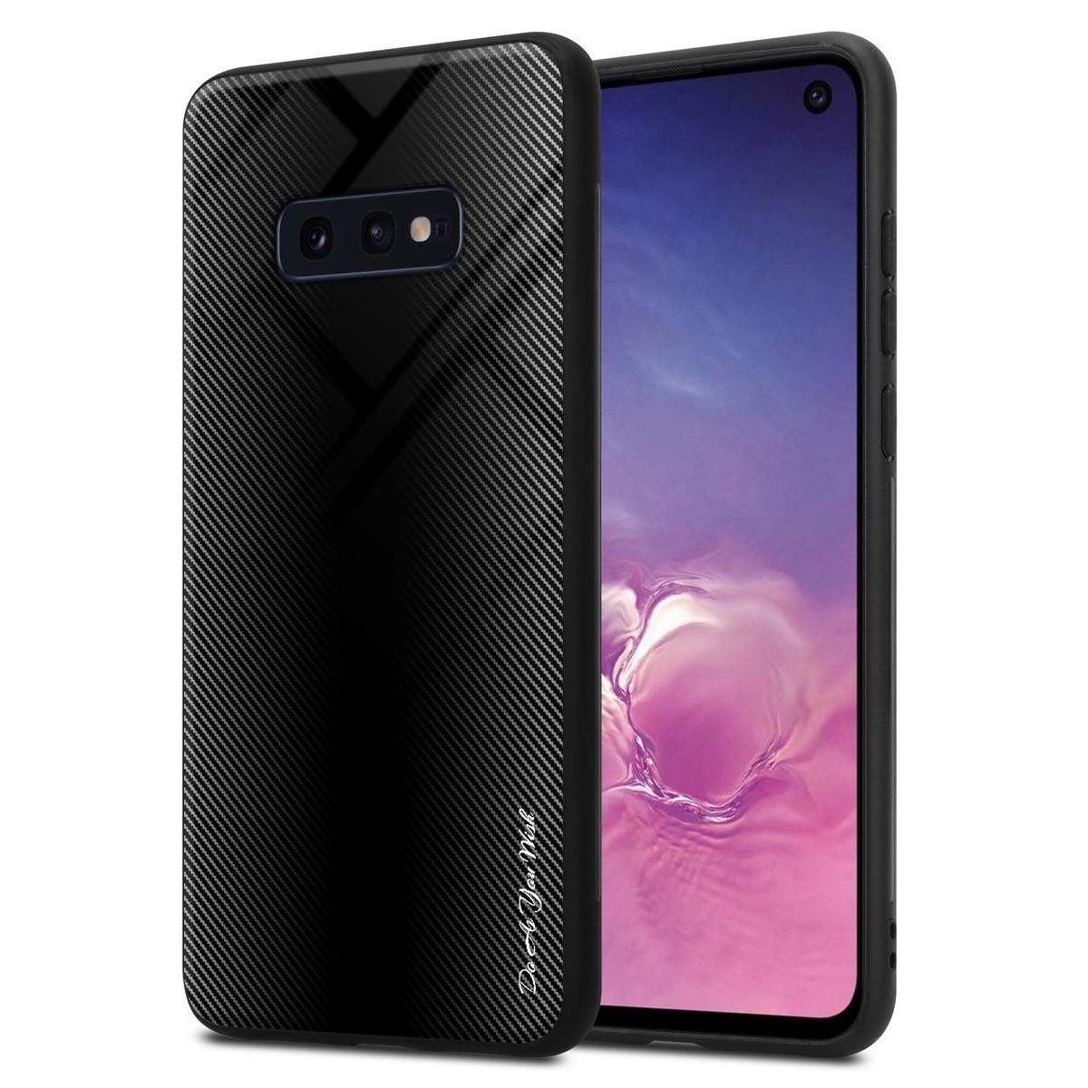 Cadorabo Handyhülle für Samsung Galaxy S10e Hülle Samsung Galaxy S10e, Robustes Hard Case - Handy Schutzhülle - Hülle - Back Cover Bumper