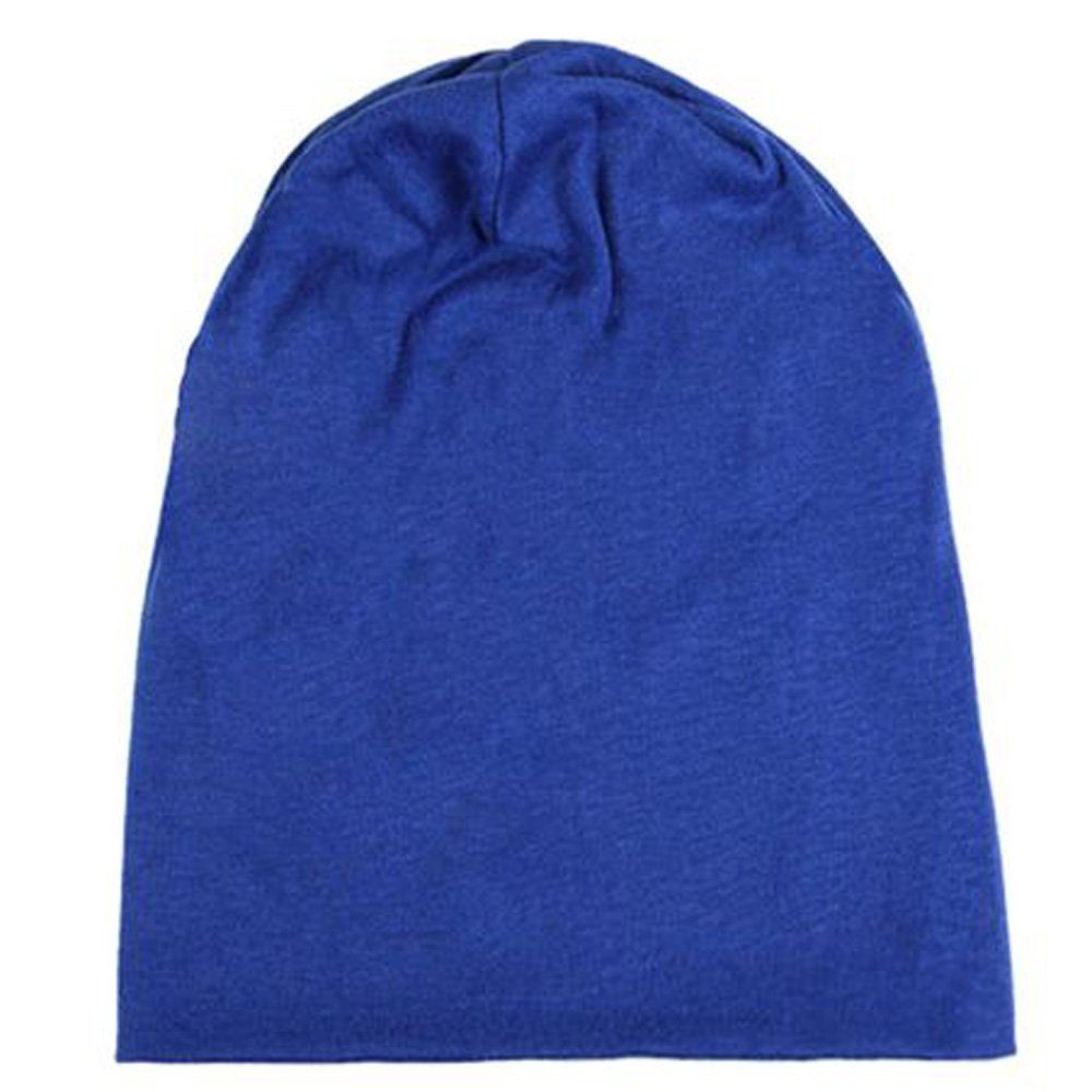 Feinstrick Mütze Design Frühjahr Goodman Blau Beanie Long Slouch