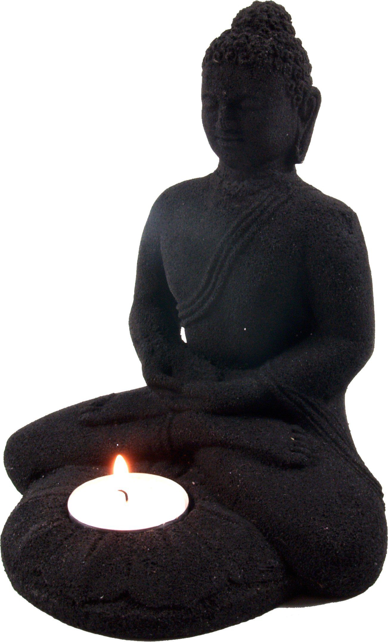Guru-Shop Buddhafigur Stein Buddha Statue 19 cm