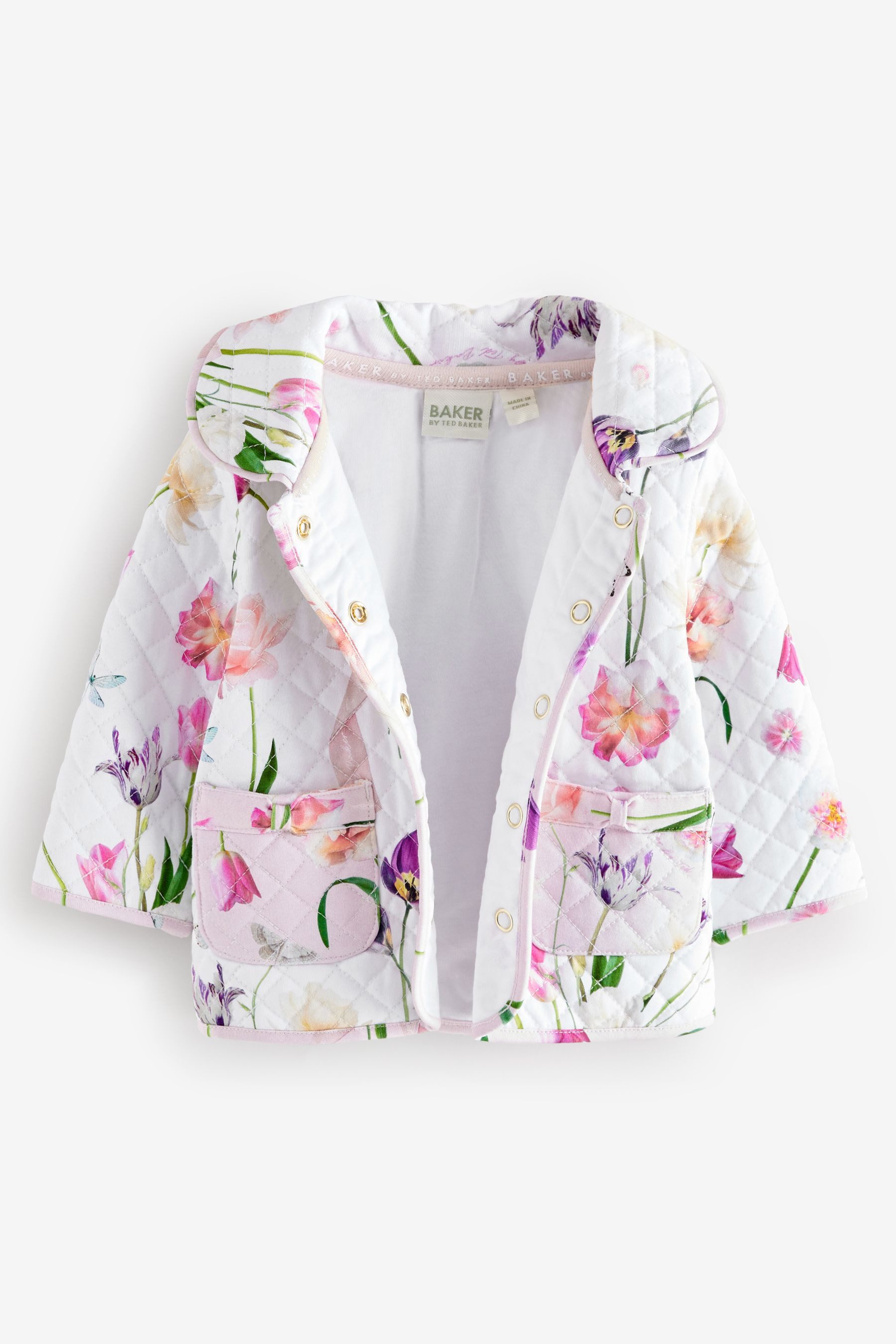Baker by Ted Baker Steppjacke Baker by Ted Baker Steppjacke mit Blumen-Print ´´ (1-St)