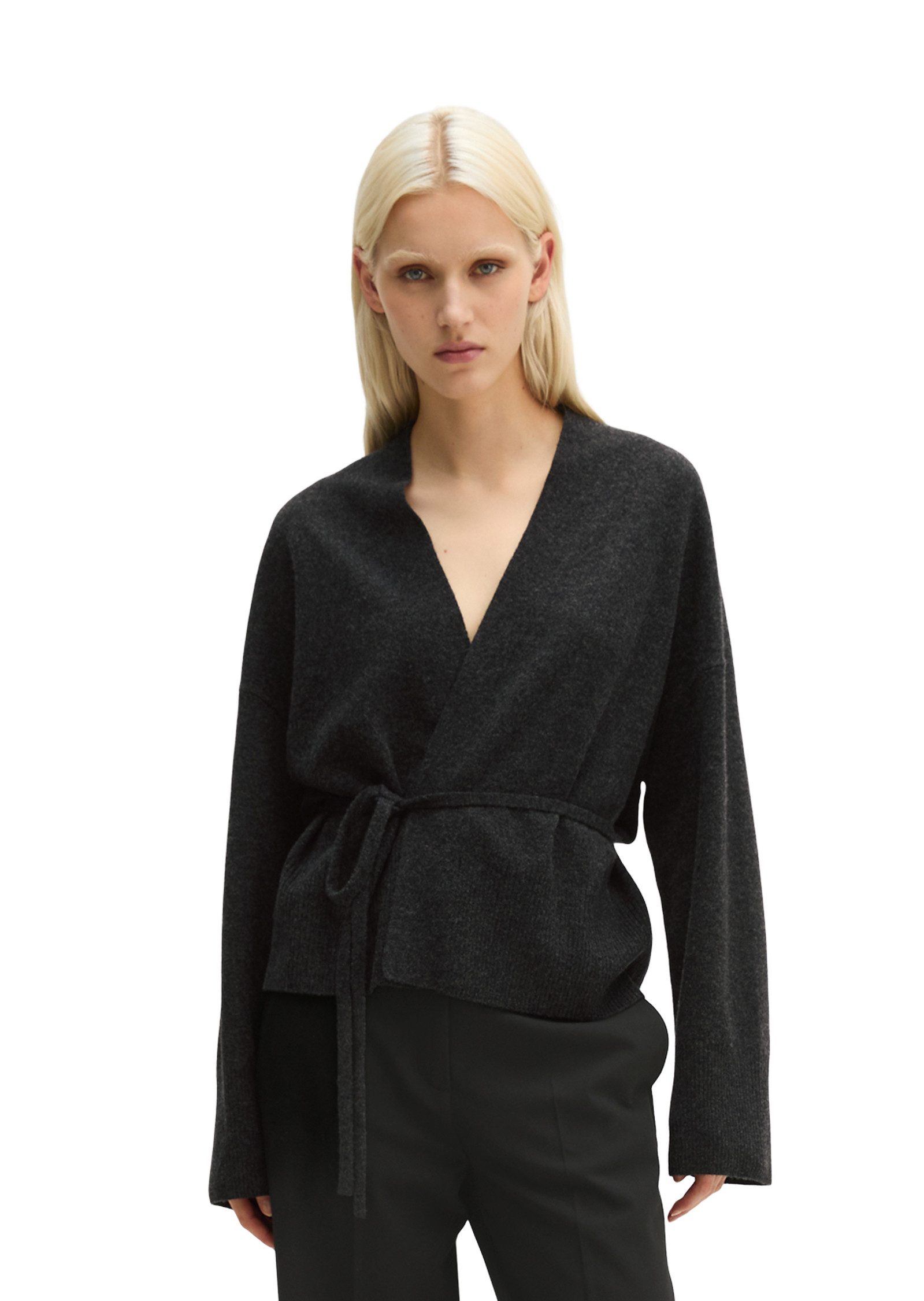Marc O'Polo Cardigan aus Schurwolle-Kaschmir-Mix