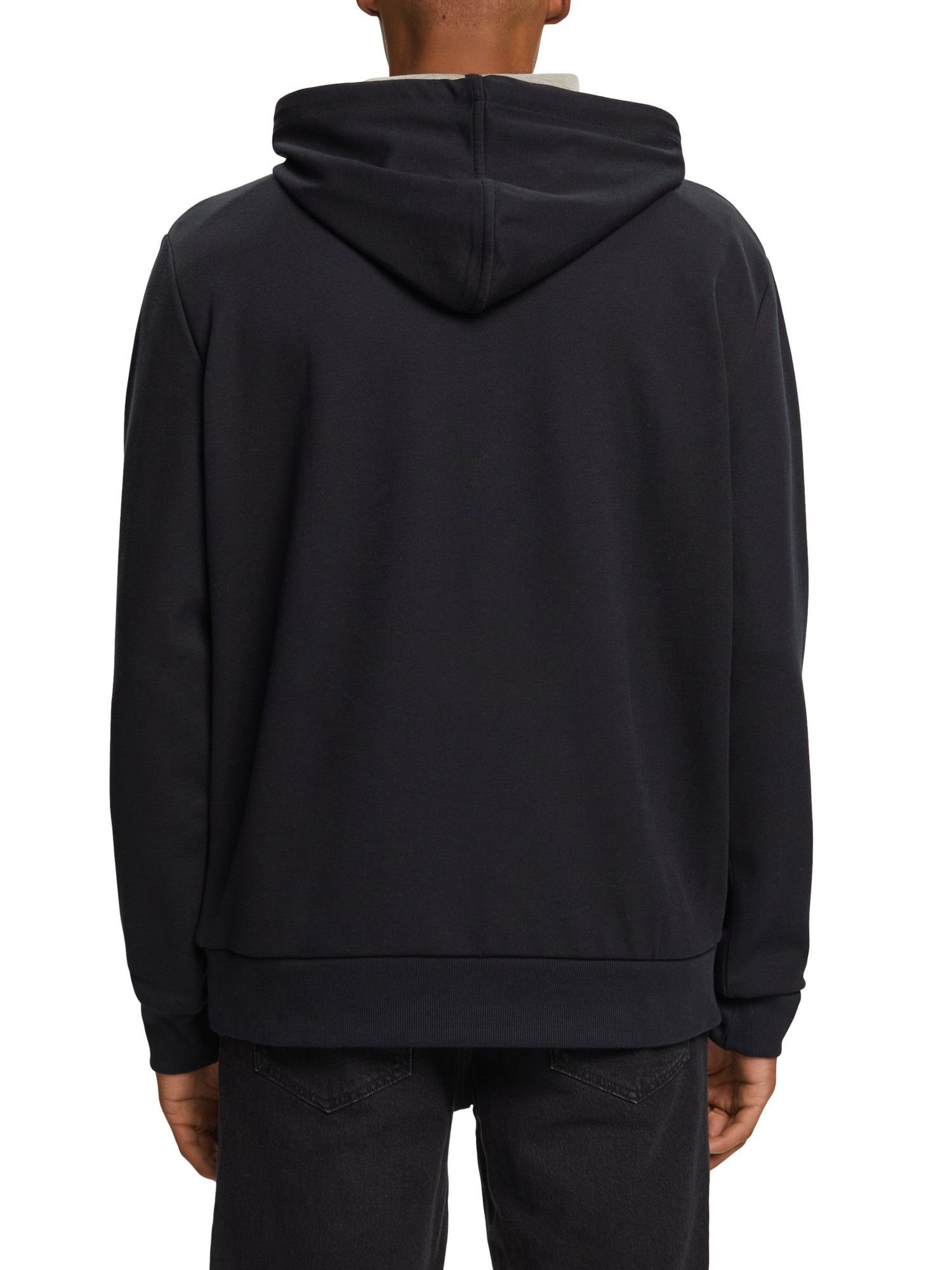 mit Sweatshirt (1-tlg) Collection Sweatshirt Kapuze BLACK Esprit Recycelt: