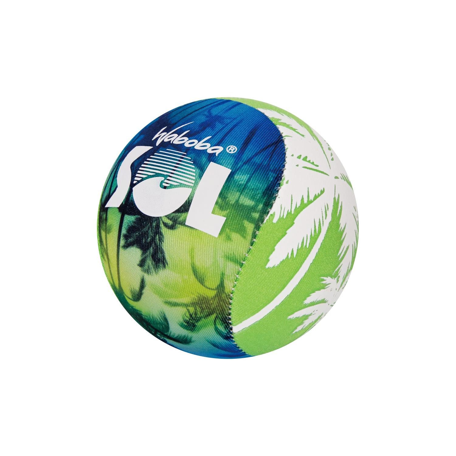 Sunflex Wasserball SOL Grün, Wasserball Spielball Wurfball Fangen Werfen Wurfspiel