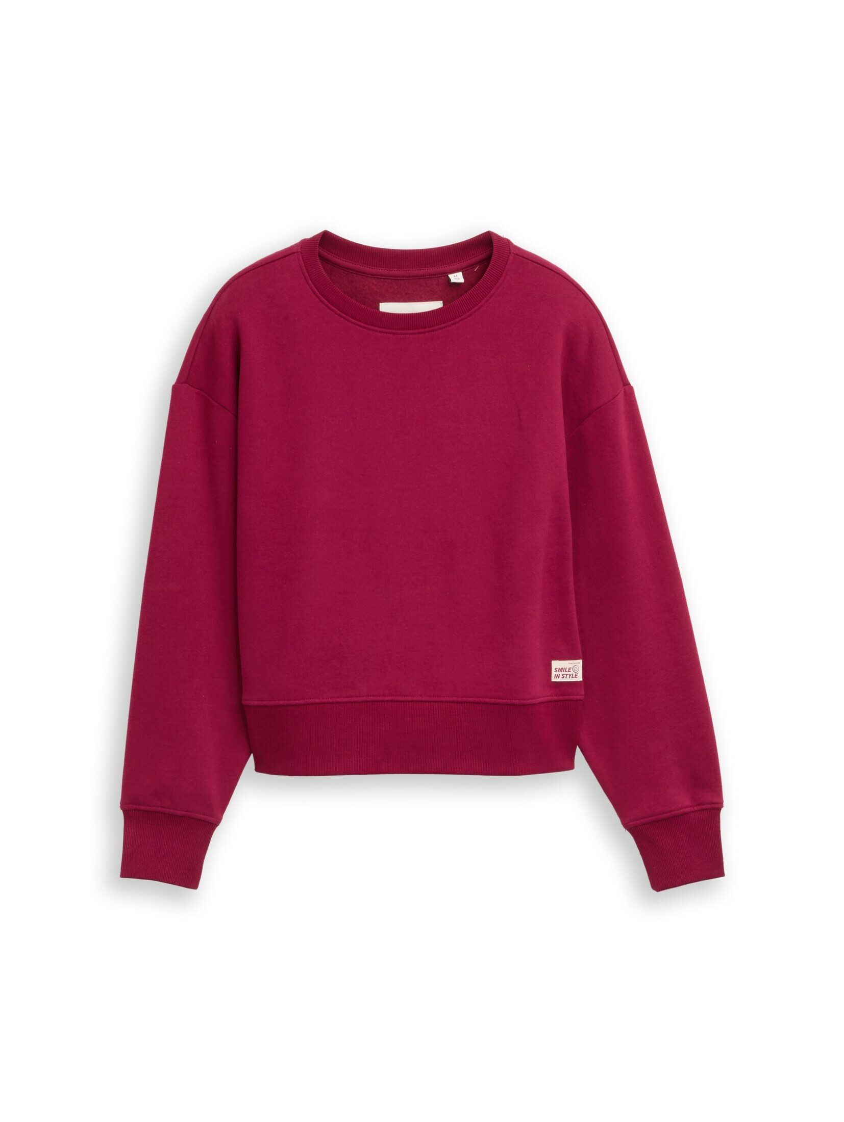 TOM TAILOR Sweatshirt Basic Sweatshirt mit günstig online kaufen