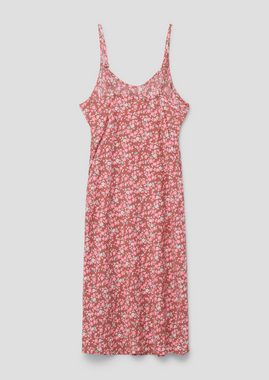 s.Oliver Minikleid Kurzes Kleid mit floralem Muster