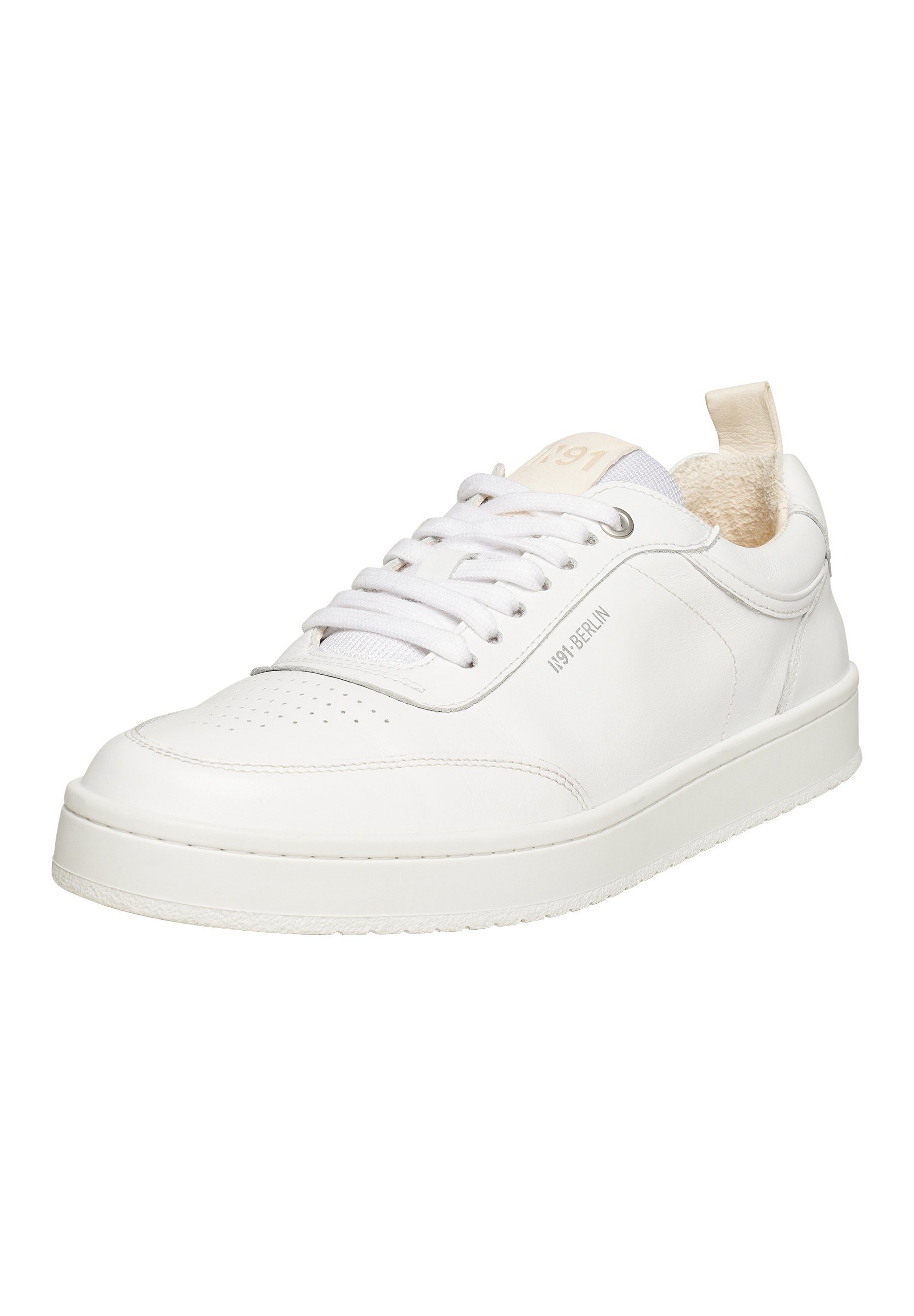 N91 Court M AB Herrensneaker Sneaker Turnschuh Leder handgefertigt, sportli günstig online kaufen