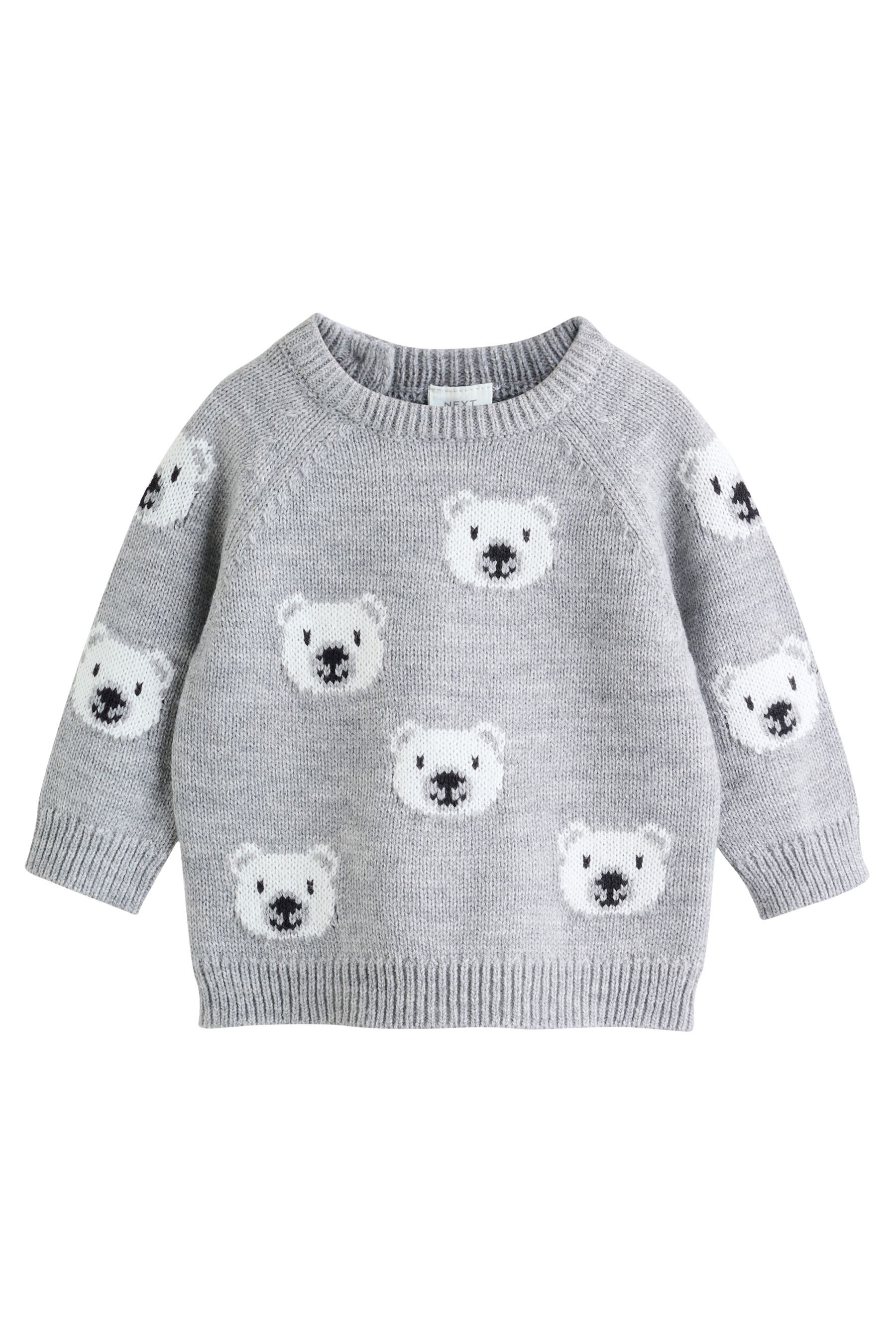 Next Top & Leggings Gestricktes Baby-Set mit Pullover und Leggings (2-tlg)