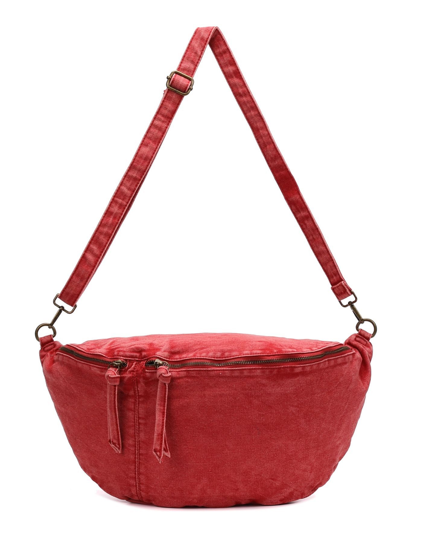 Schultertasche XXL Jeans Tasche CrossBody Denim Vintage Umhängetasche Hobo-Bag Unisex