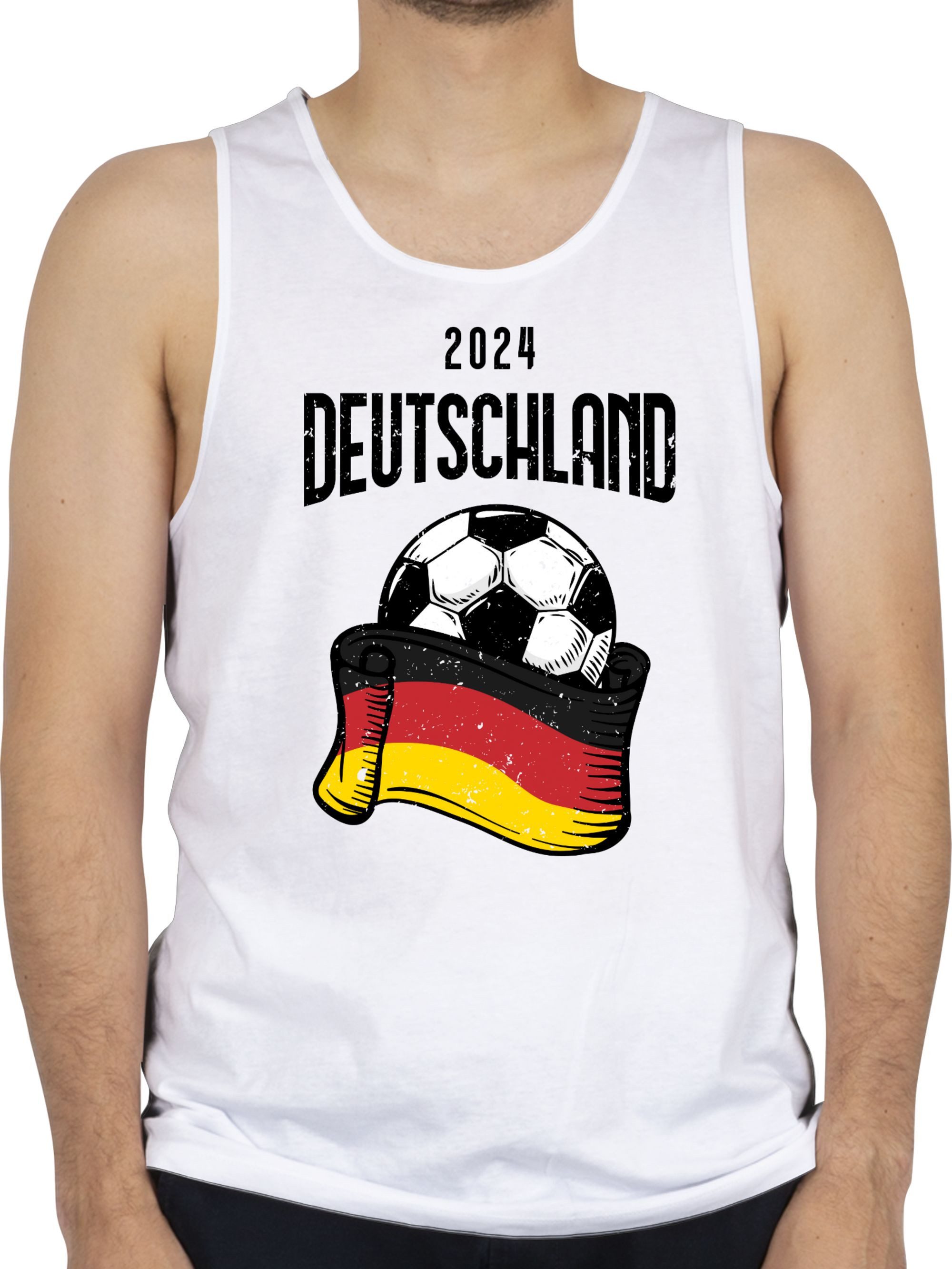 Shirtracer Tanktop Germany 2024 Deutschland 2024 Fussball EM Fanartikel