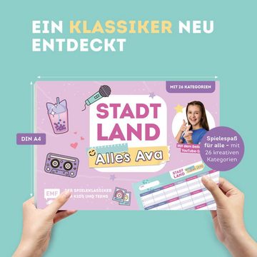 Michael Fischer Spiel, Stadt, Land, Alles Ava - Der Spieleklassiker für Kids und Teens