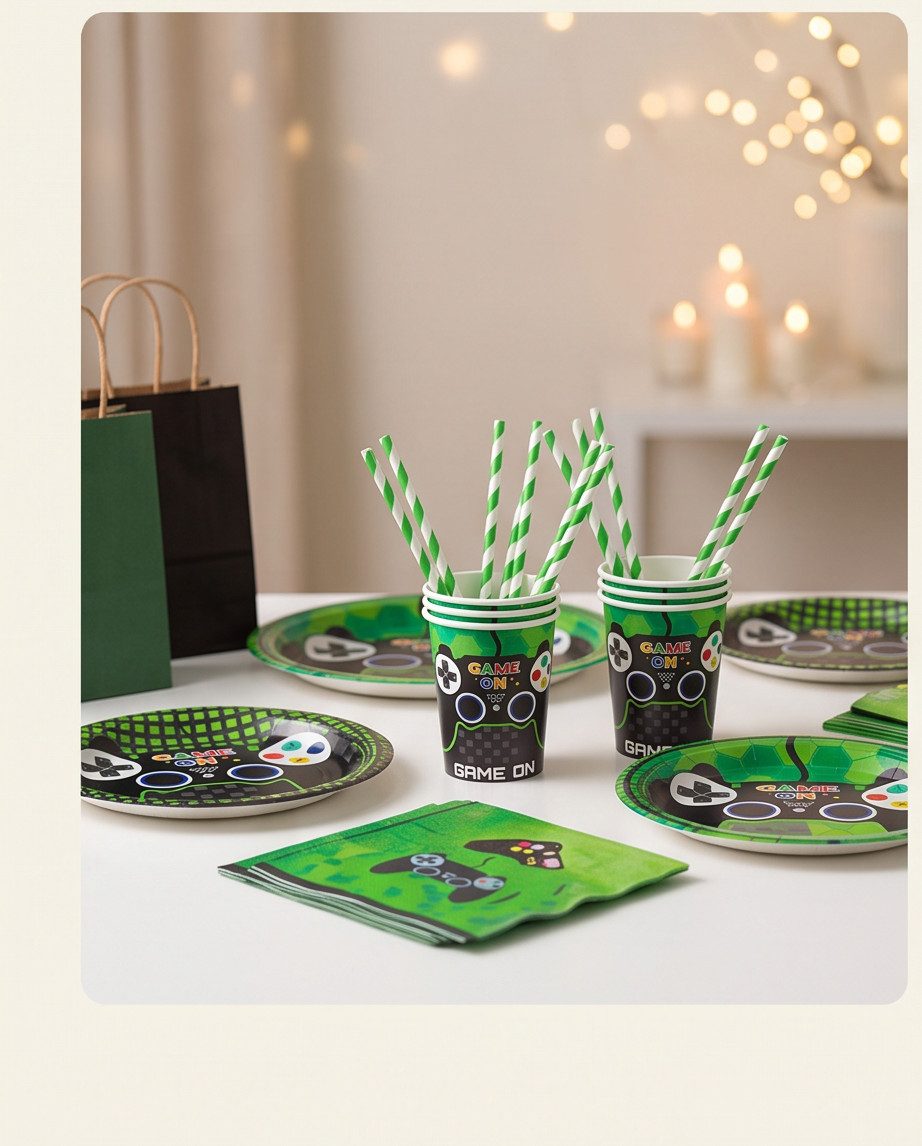 little Birthday Papierdekoration Party Set für Geburtstag oder Party