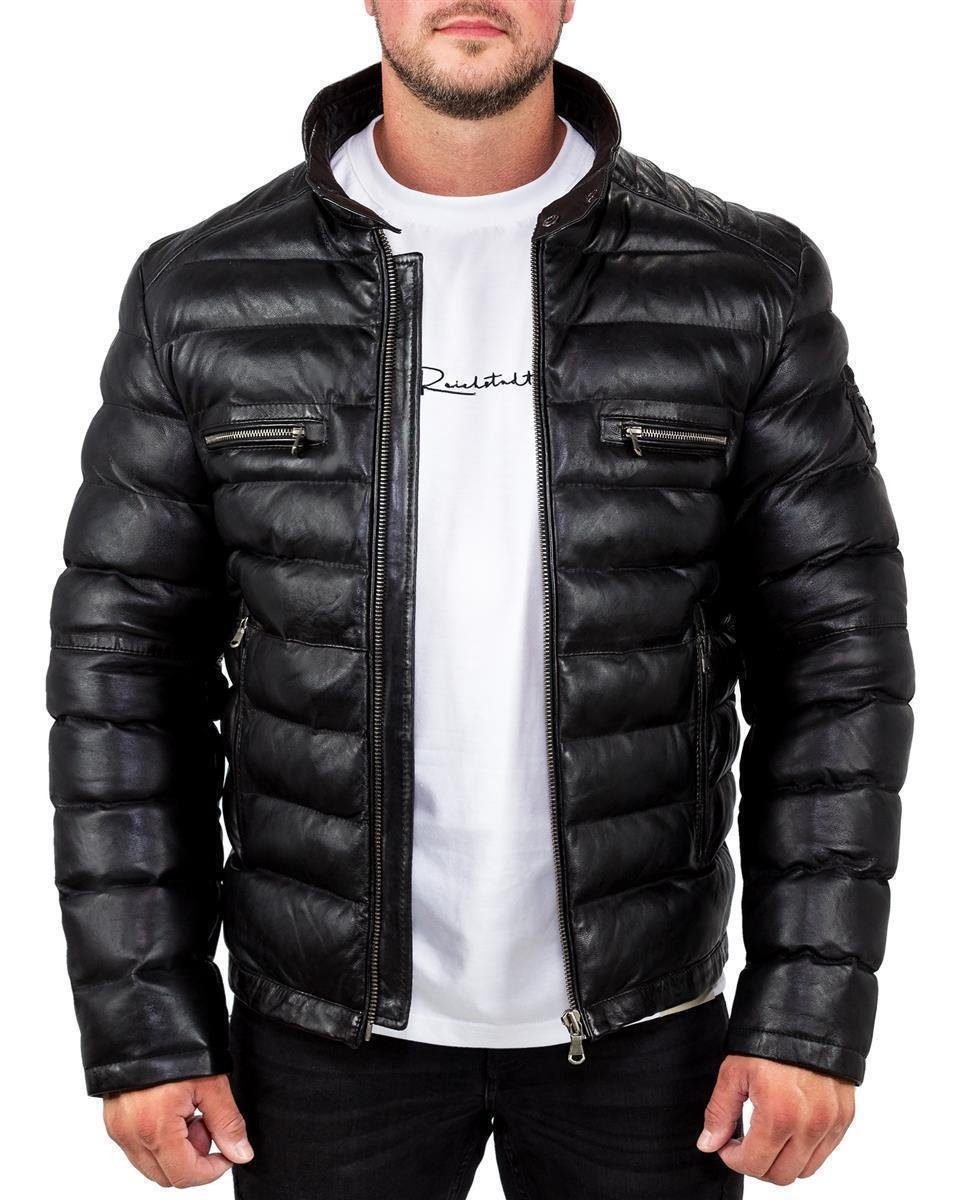 Reichstadt Bomberjacke Reichstadt Herren Bomber Echtleder günstig online kaufen