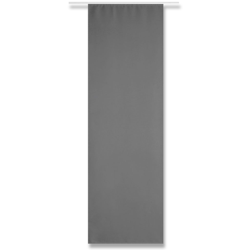 Arsvita Vorhang, Klettband, blickdicht, Microfaser, Blickdichte Schiebegardine mit Klettband