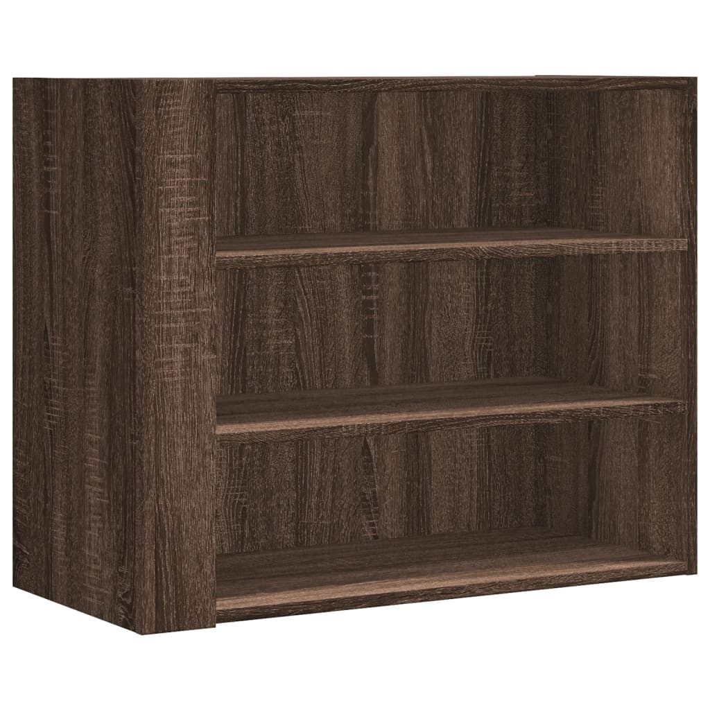 vidaXL Regal Wandregal Braun Eichen-Optik 75x35x60 günstig online kaufen