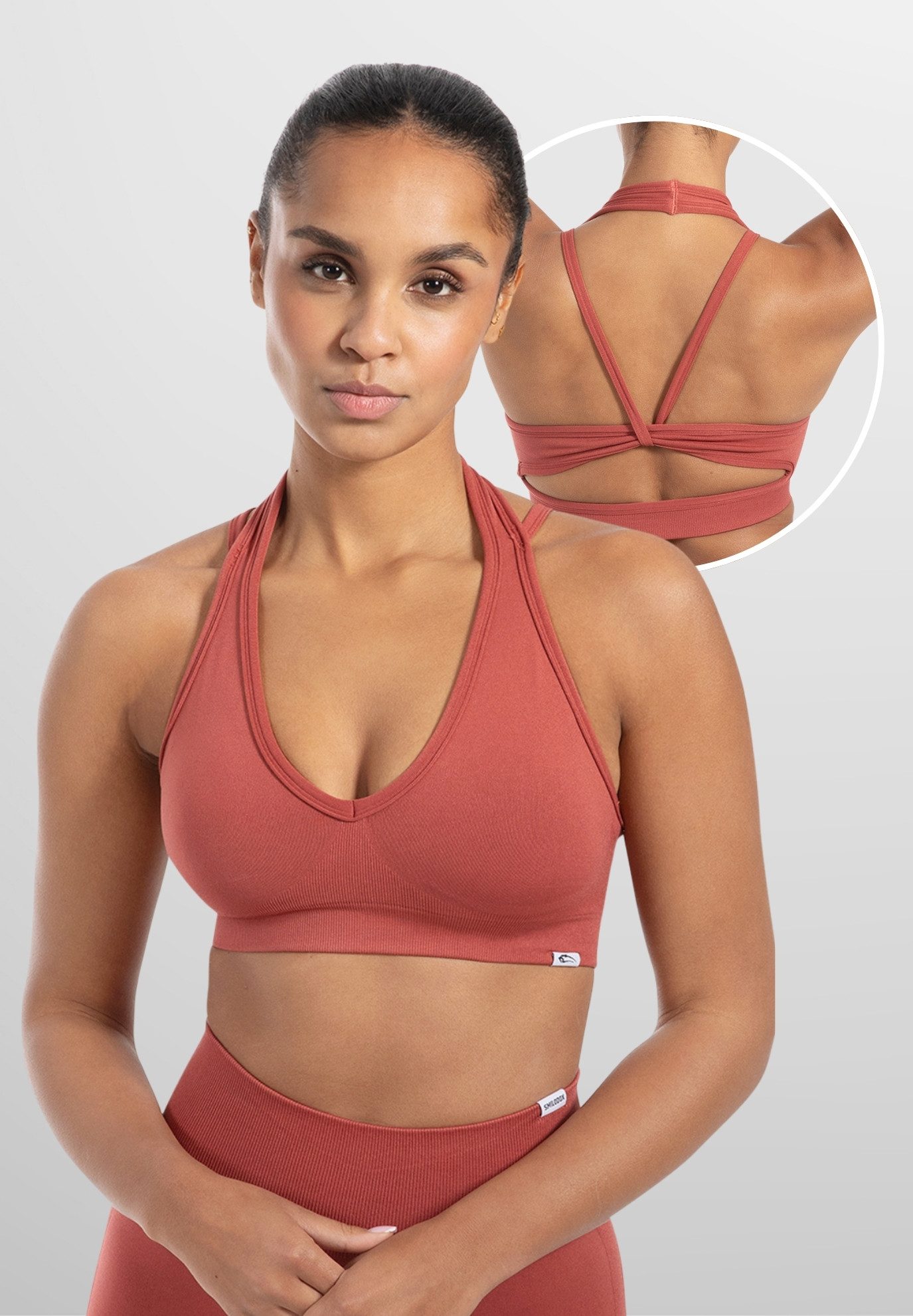 Sport-BH Yara, Shaped Fit ärmelloses Oberteil, Blickdicht rutschfest Sport Bra