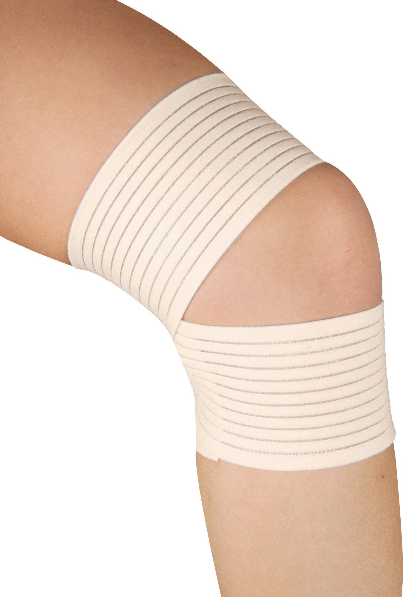 Hydas Trainingshilfe Kniegelenkbandage 2er-Pack, Uni