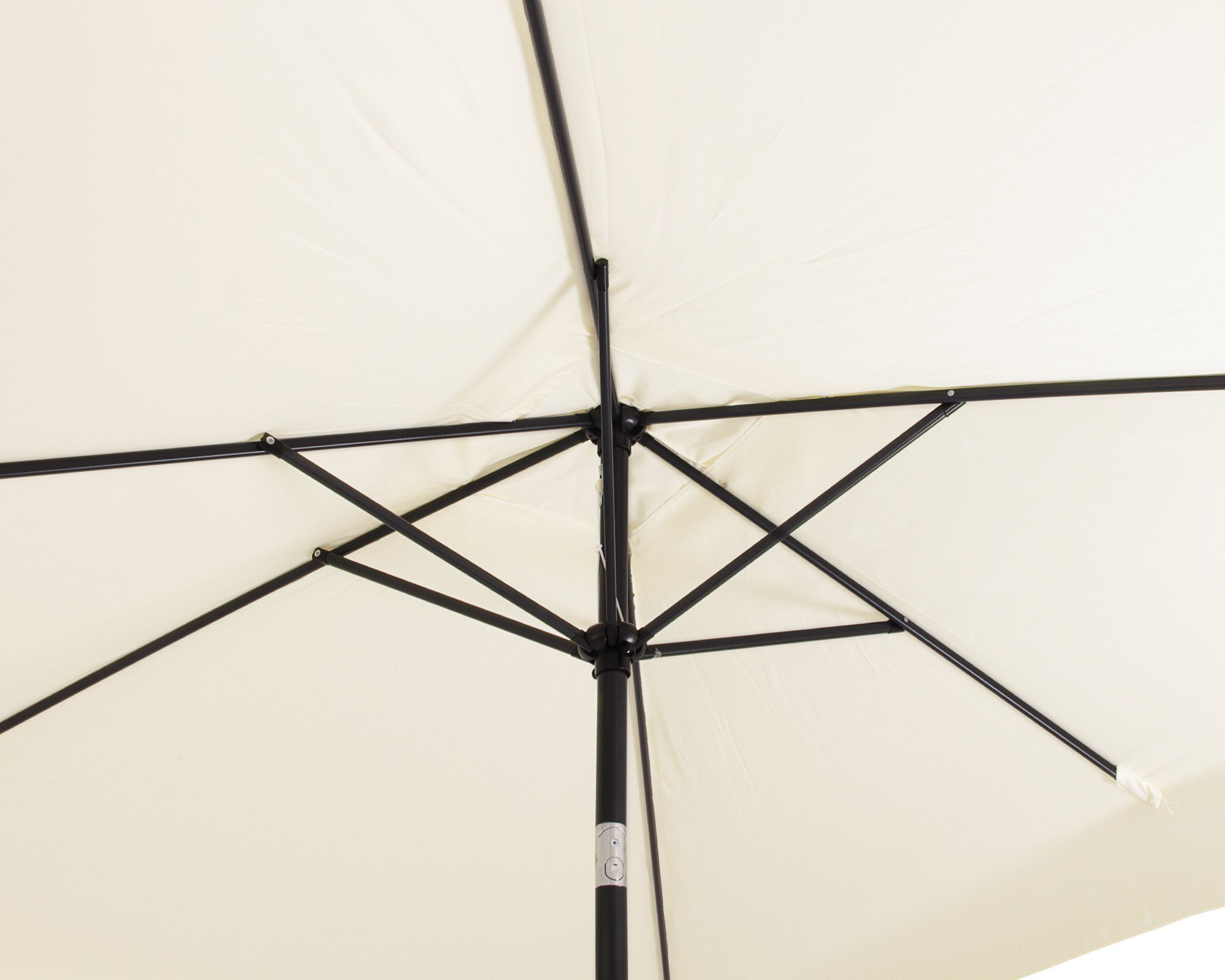 ONDIS24 Marktschirm Sonnenschirm 3x2 Meter, Knick-Gelenk, günstig online kaufen