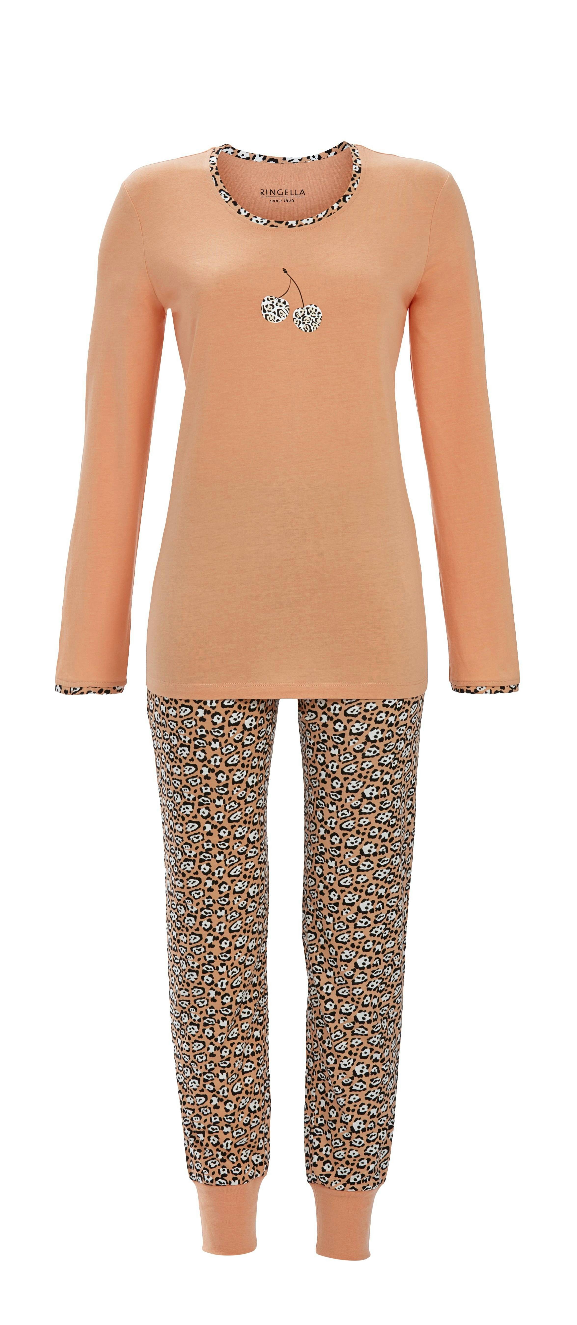 Ringella Pyjama - Schlafanzug mit Kirschen-Motivdruck günstig online kaufen