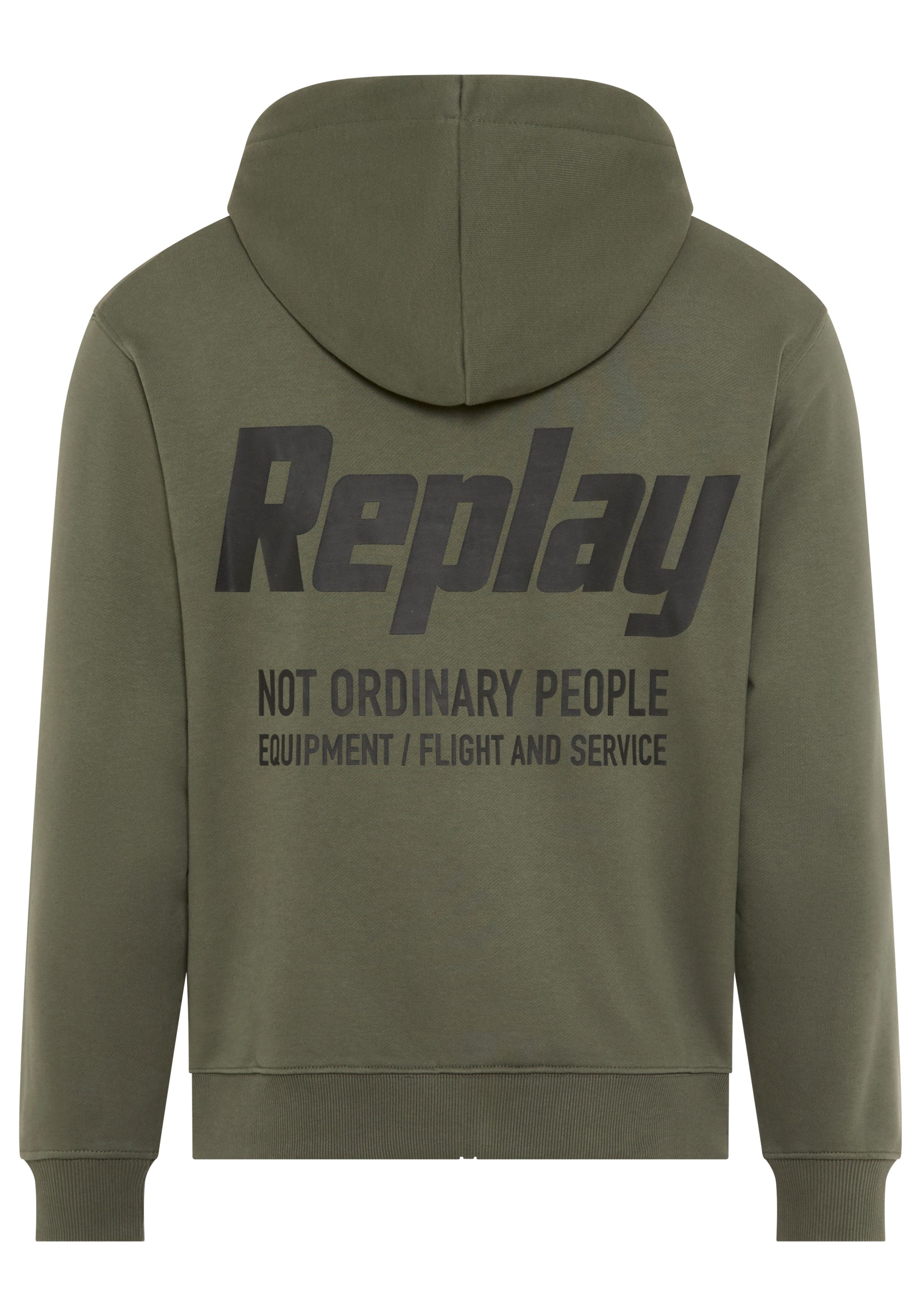 Replay Kapuzensweatjacke günstig online kaufen
