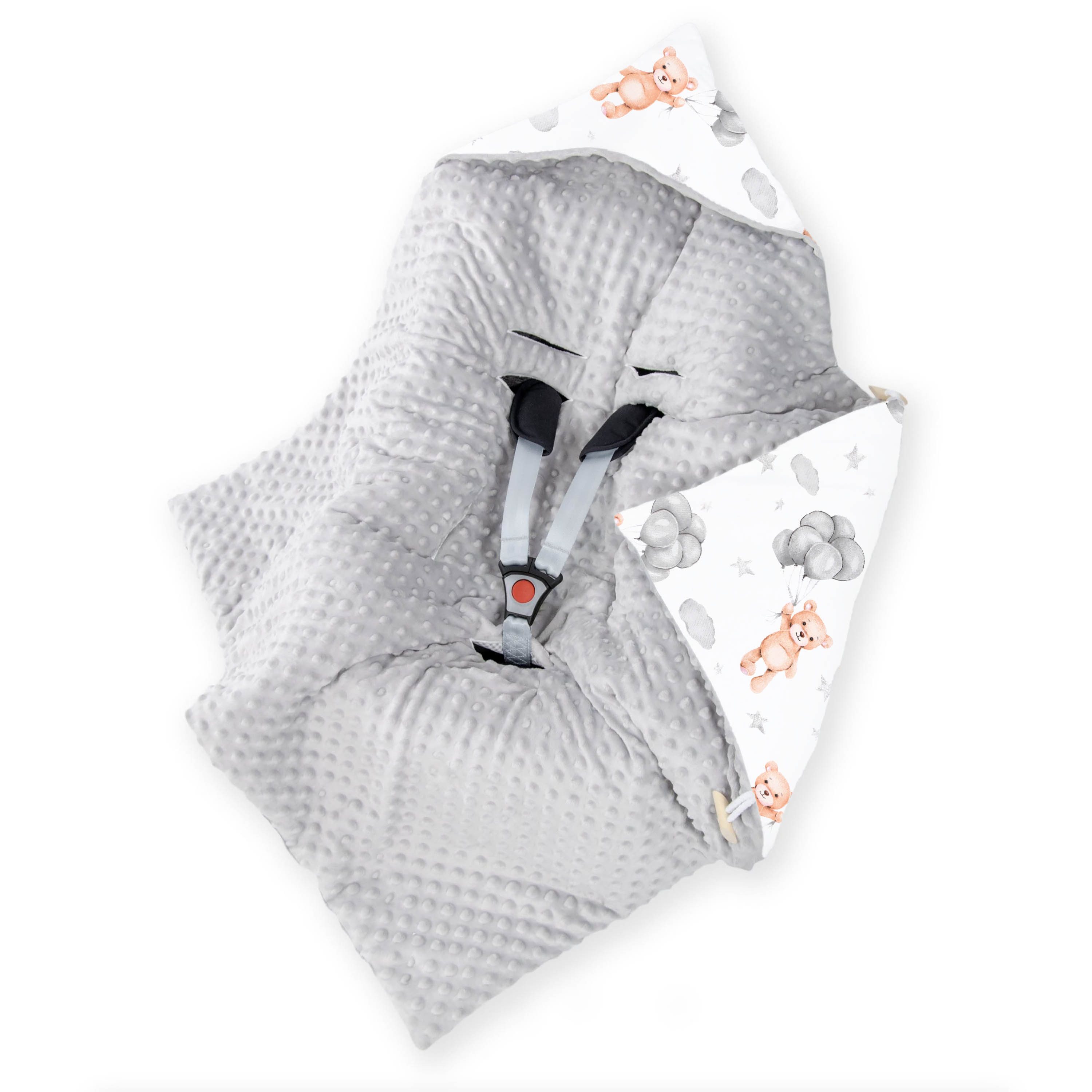 Einschlagdecke Babyschale - Kuscheldecke - Decke - Babydecke Baby für jede Jahreszeit