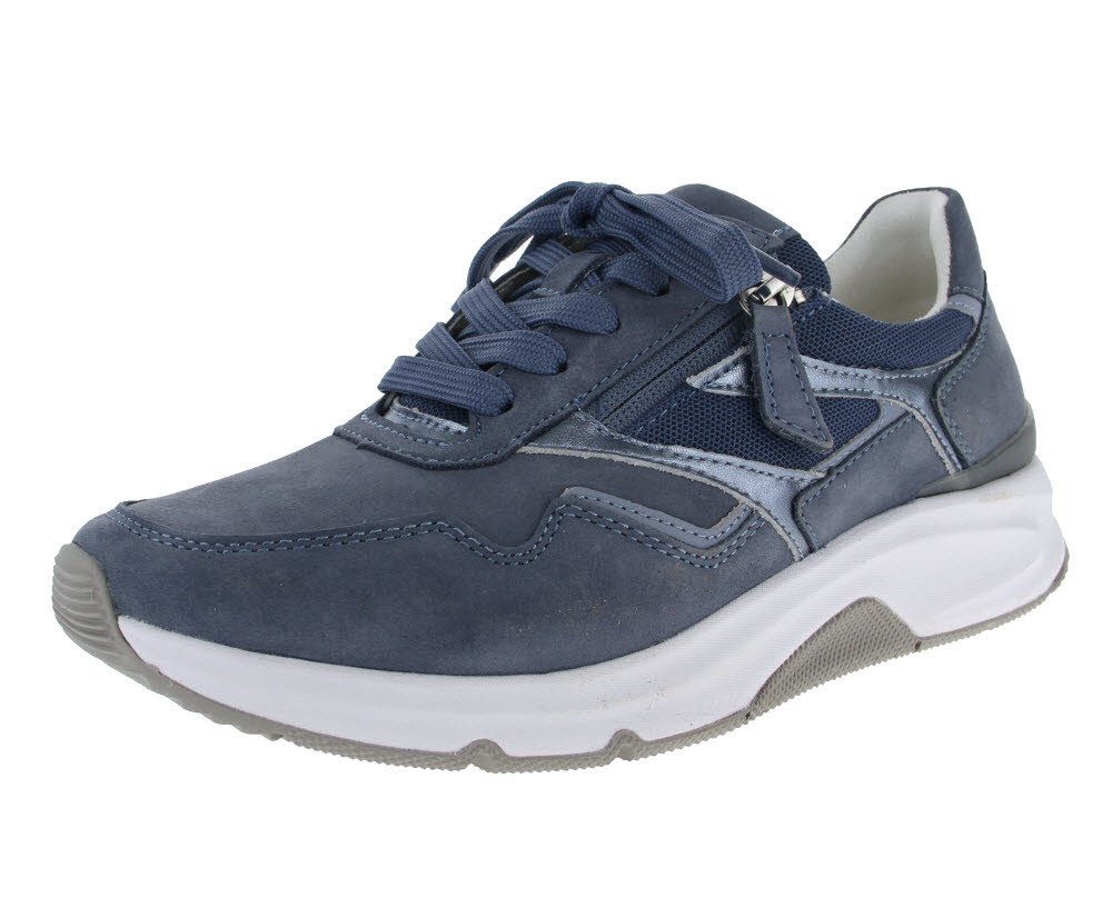 Gabor Rolling Soft Damen Halbschuhe Schnürschuh