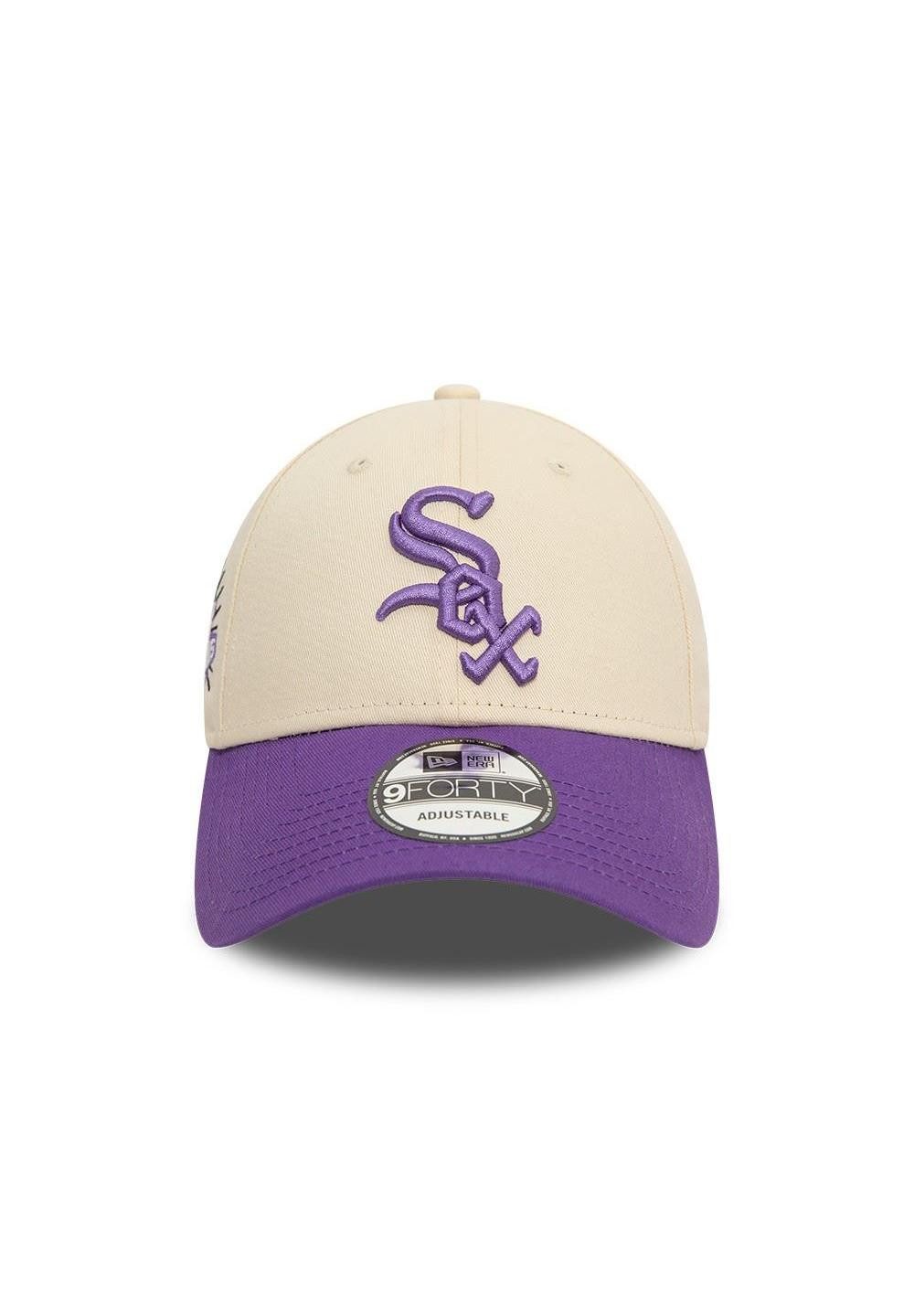 New Era Baseball Cap Chicago White Sox MLB World Series Champions 2005 Sidepatch Beige Lave (1-St)