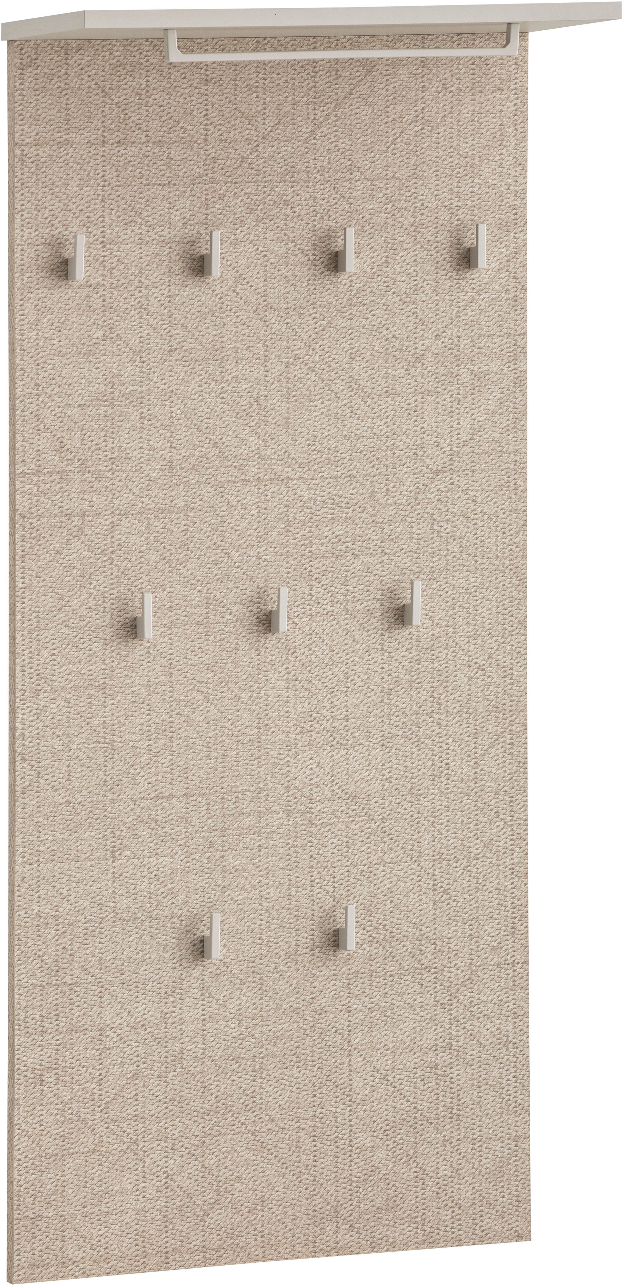 Schildmeyer Garderobenpaneel Edno, Hakenpaneel, Made in Germany, B 50 cm (1 St), Solide Verarbeitung - Dieses Produkt ist in Deutschland gefertigt