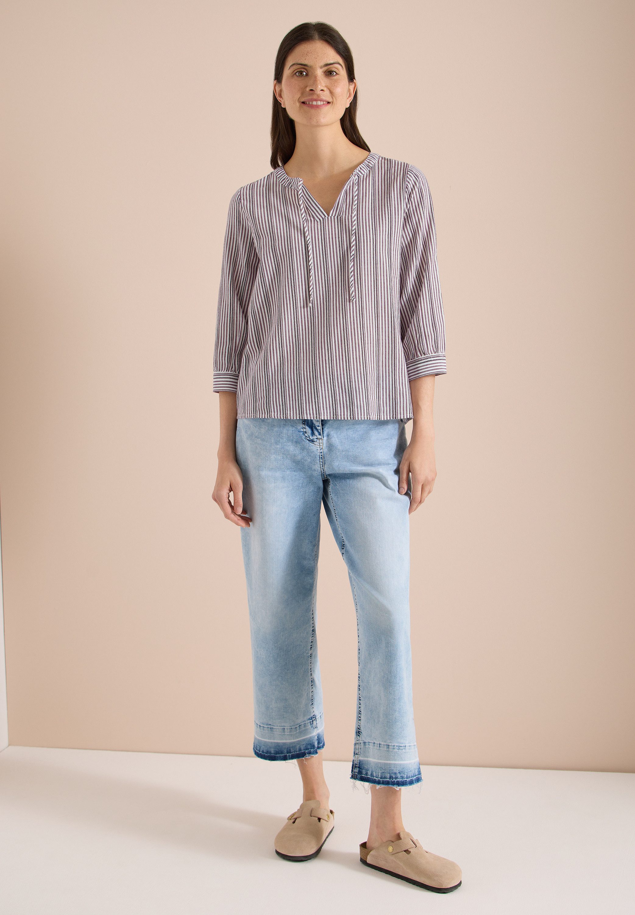 CECIL Shirtbluse mit 3/4 Ärmeln