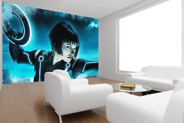 WandbilderXXL Fototapete Tron Moment, glatt, Fernseheroptik, Retro, Vliestapete, hochwertiger Digitaldruck, in verschiedenen Größen