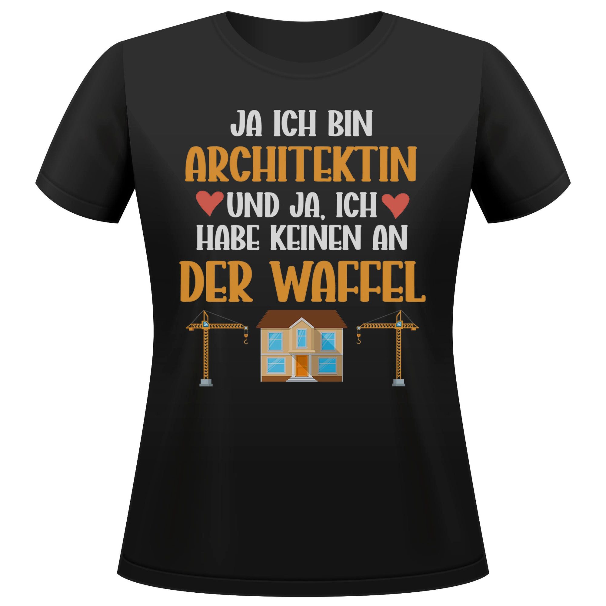 T-Shirt Architektin Geschenk Frauen Spruch Beruf Studium Abschluss
