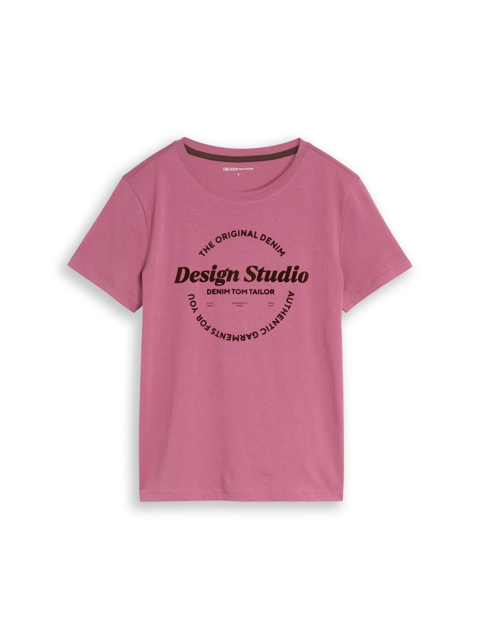 TOM TAILOR Denim T-Shirt T-Shirt (im Einserpack) T-Shirt mit Print