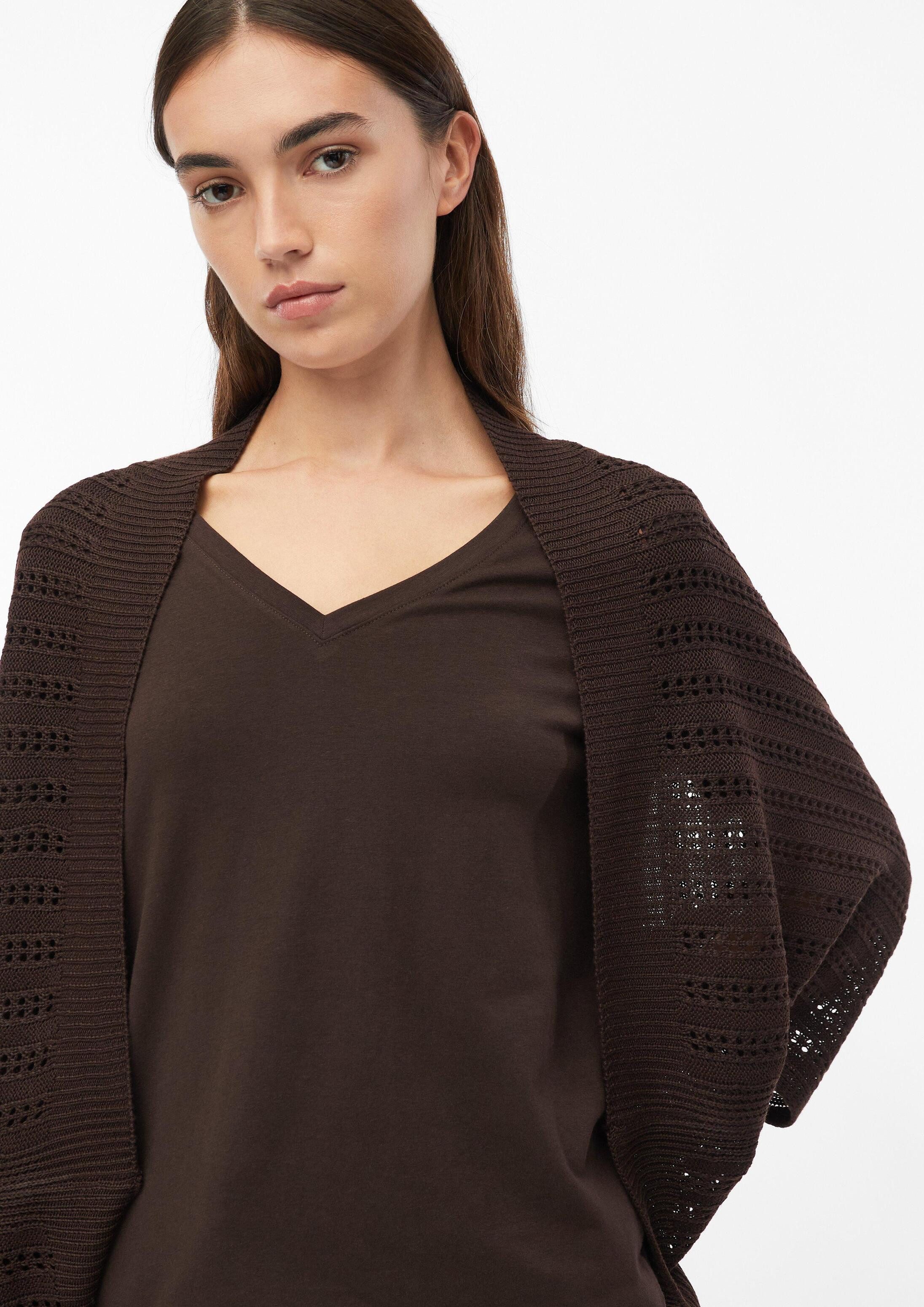 s.Oliver Poncho Indoor-Poncho Indoor-Poncho aus Ajourstrick – Bild 4 von 5