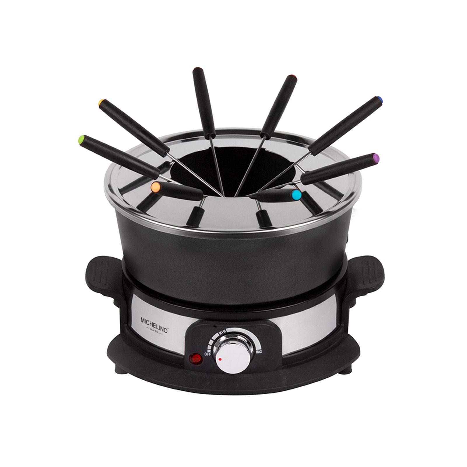 Michelino Raclette und Fondue-Set Fondue für 8 Personen