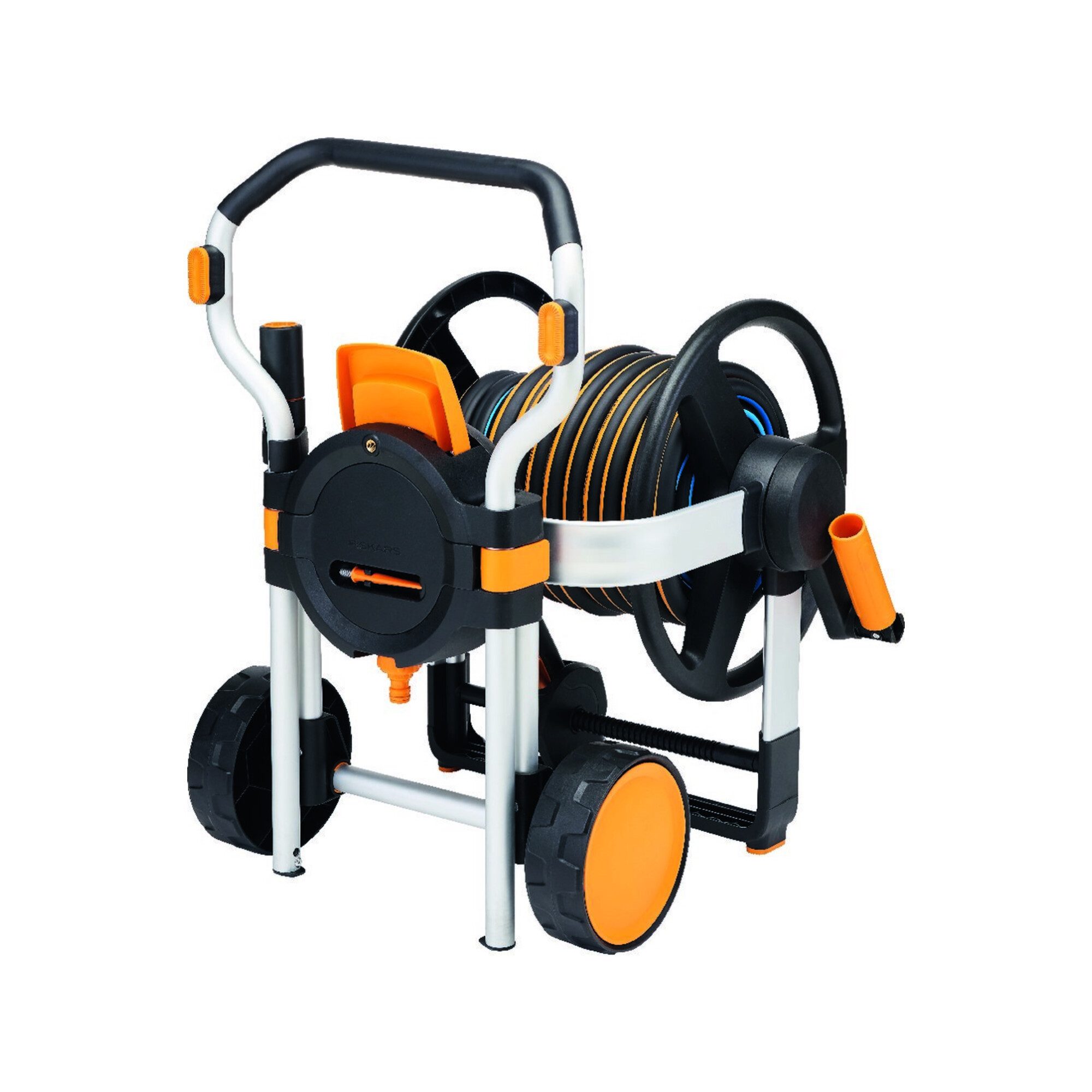 Fiskars Schlauchaufroller Fiskars Schlauchwagen Waterwheel XL manuell, All in Set