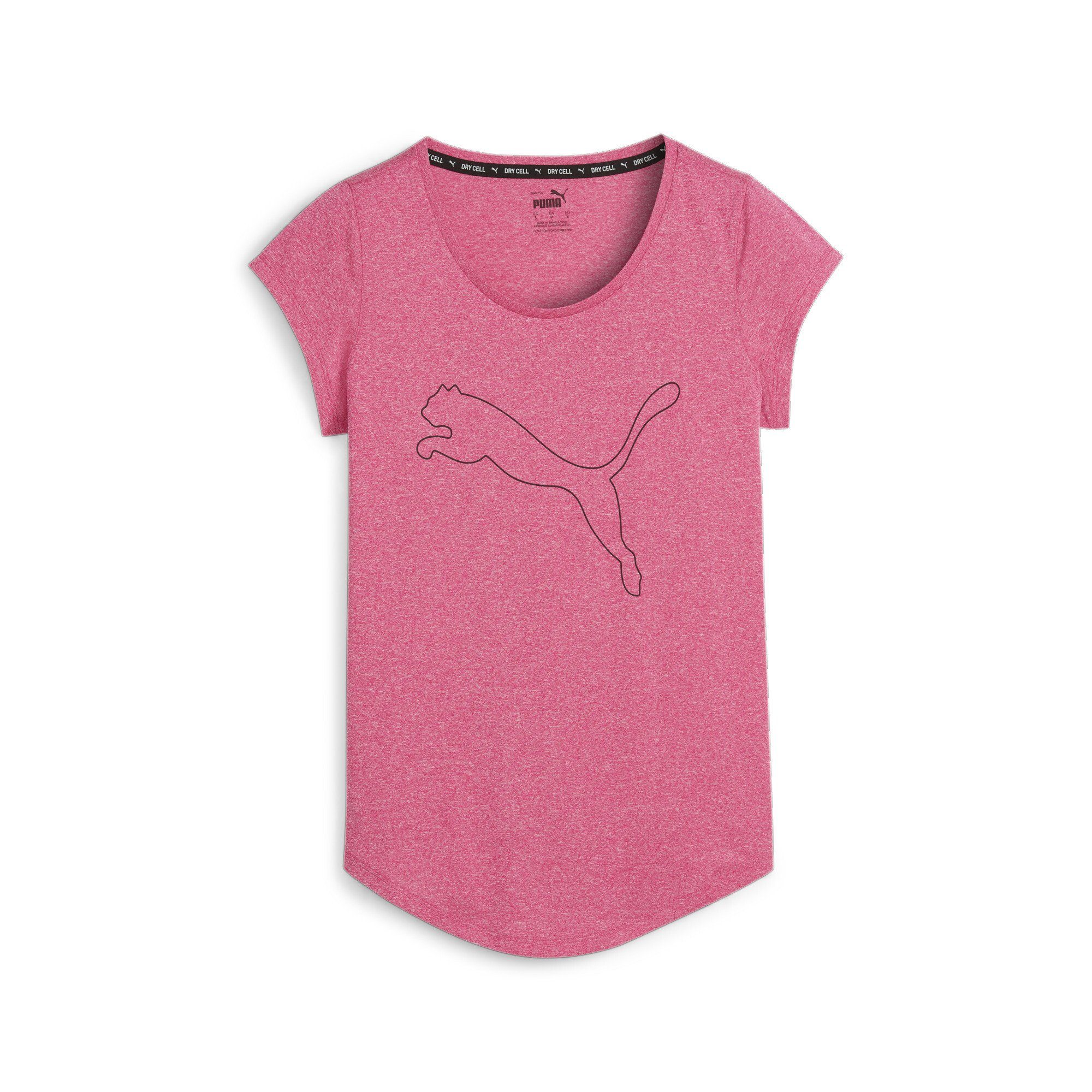 PUMA Trainingsshirt Performance Heather Cat Trainings-T-Shirt Damen