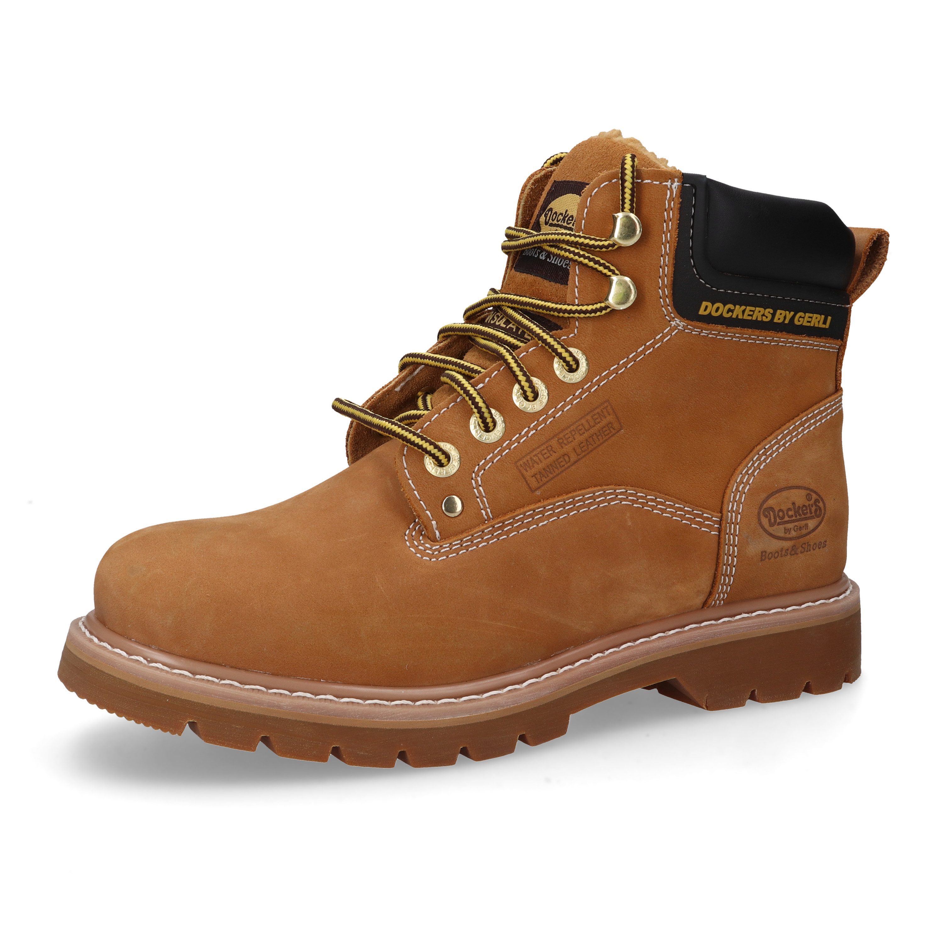 Dockers by Gerli Schnürboots Winterboots, Workerboots mit Profilsohle günstig online kaufen