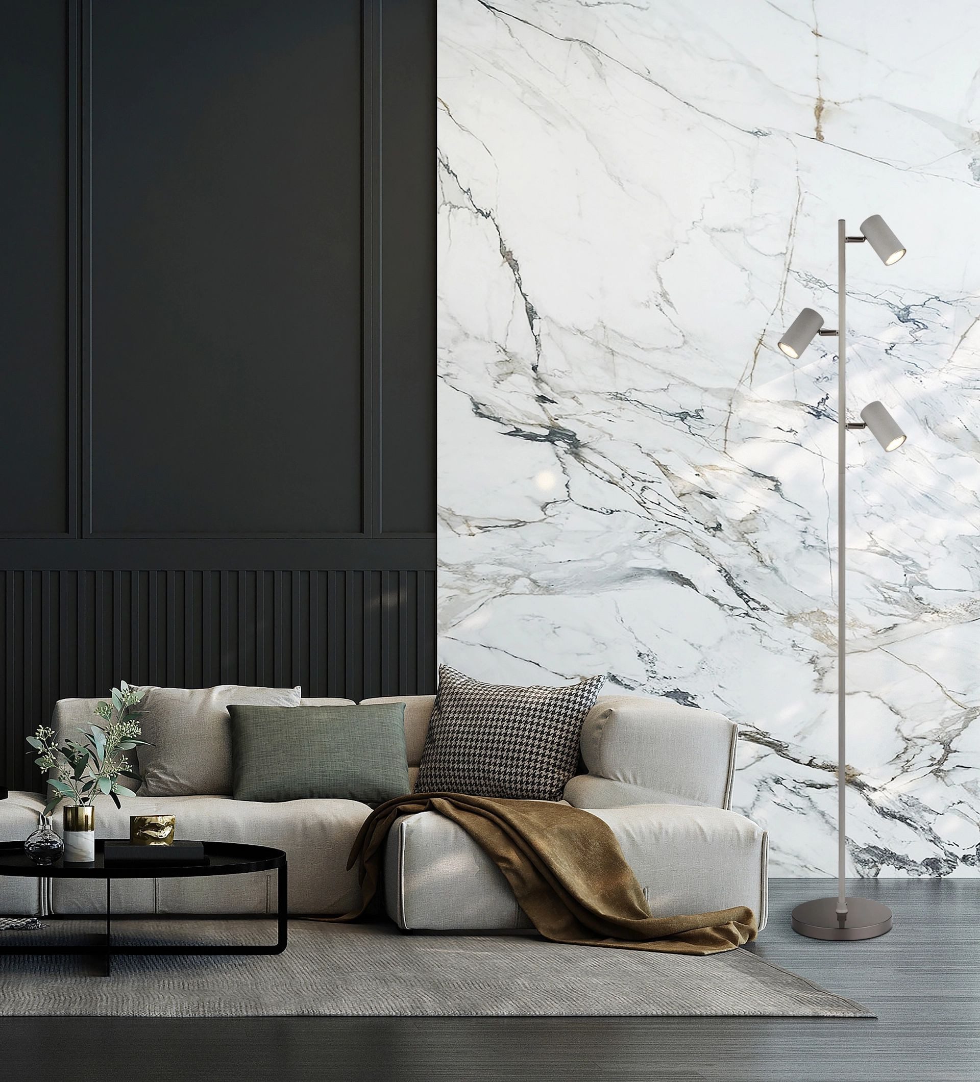 GLOBO LIGHTING Stehlampe ROBBY, ohne Leuchtmittel, günstig online kaufen