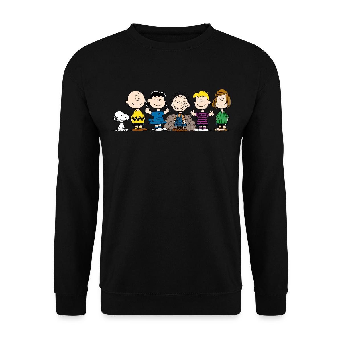 Spreadshirt Sweatshirt Peanuts Snoopy Und Seine Freunde Unisex Pullover (1-tlg)