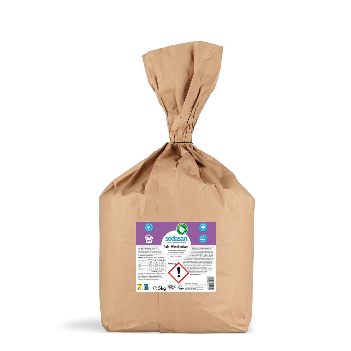 Sodasan Sodasan Color Waschpulver Lavendel 5kg (1er Pack) Цветное моющее средство