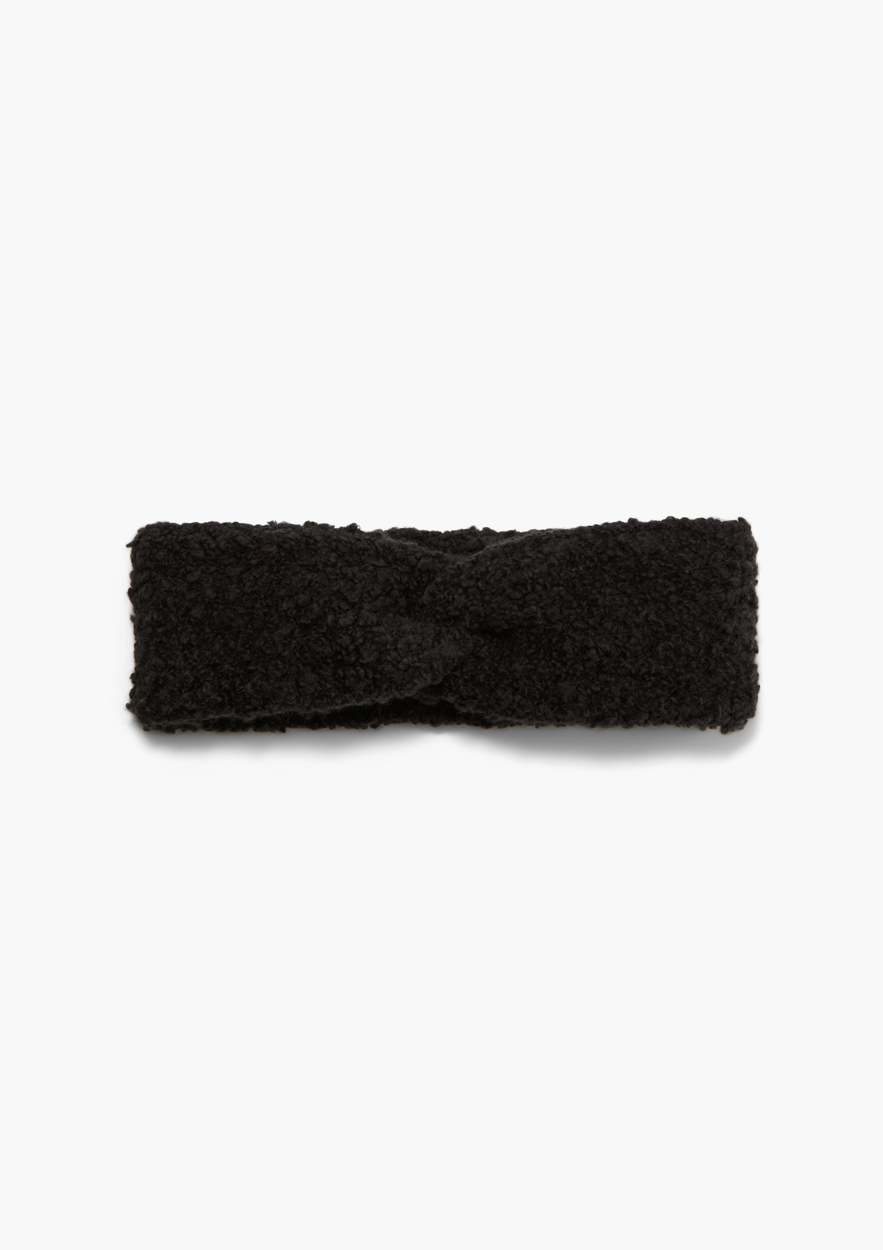 Strickmütze Stirnband in Rippstrick